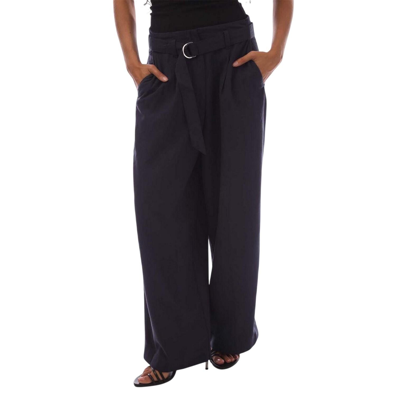 Gant Womens/Ladies Belted Wide Leg Trousers