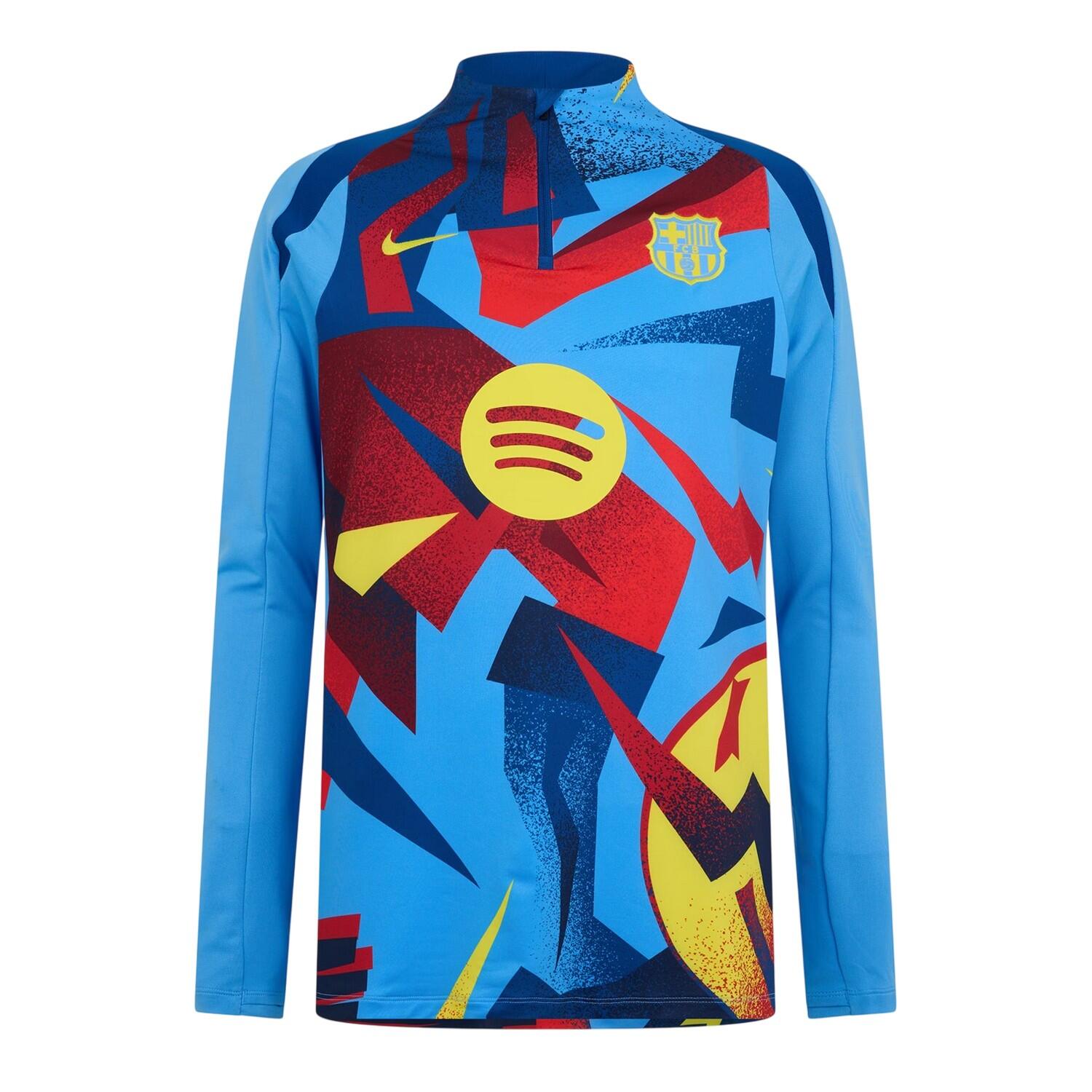 FC Barcelona Mens Pre-Match Nike Sweatshirt