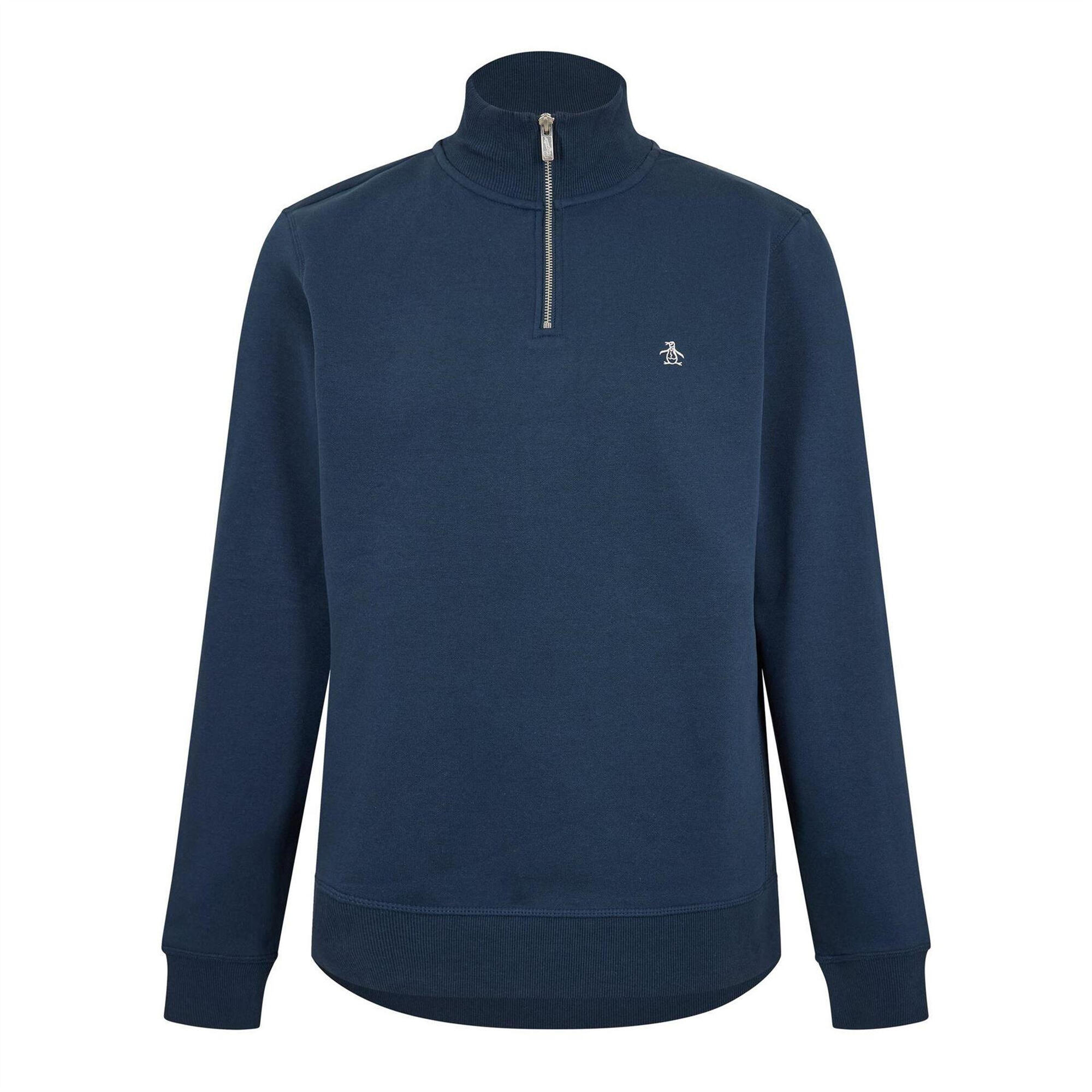 Original Penguin Mens Quarter Zip Sweatshirt