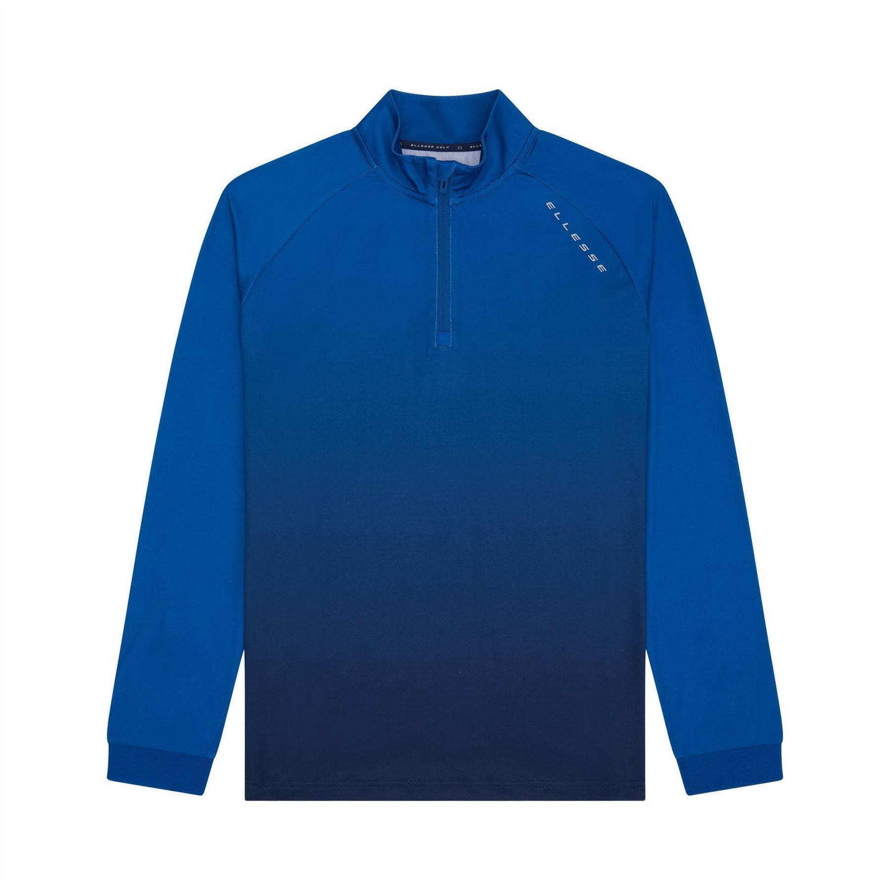 Ellesse Mens Ombre Half Zip Jumper