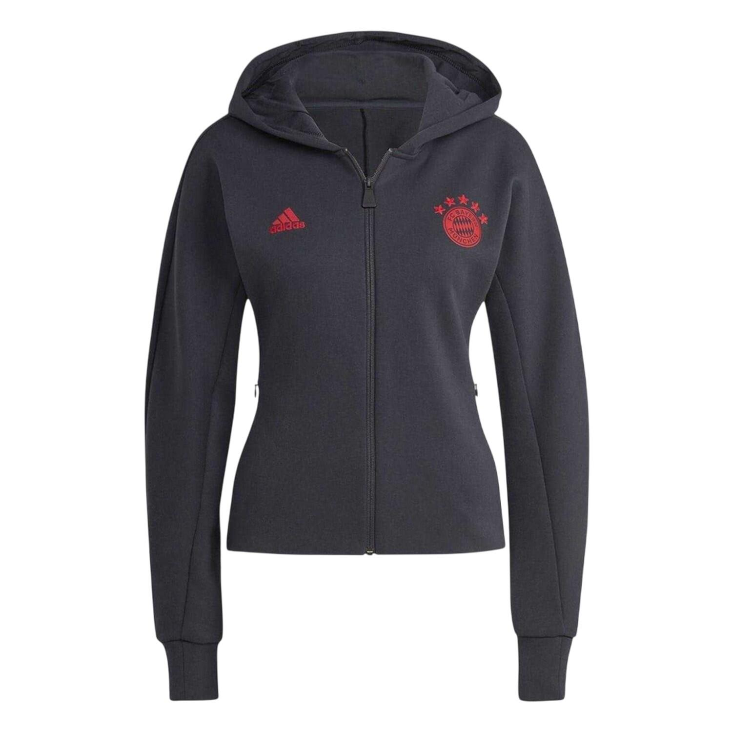 Adidas Womens/Ladies FC Bayern Munich Anthem Jacket