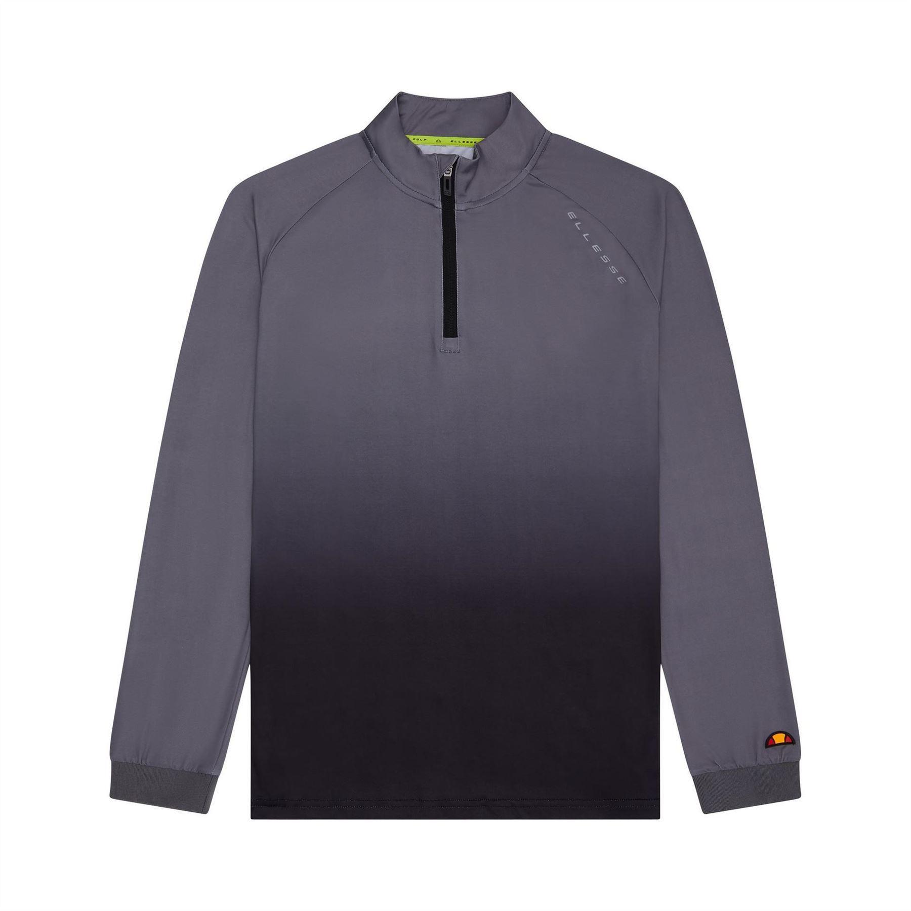 Ellesse Mens Ombre Half Zip Jumper
