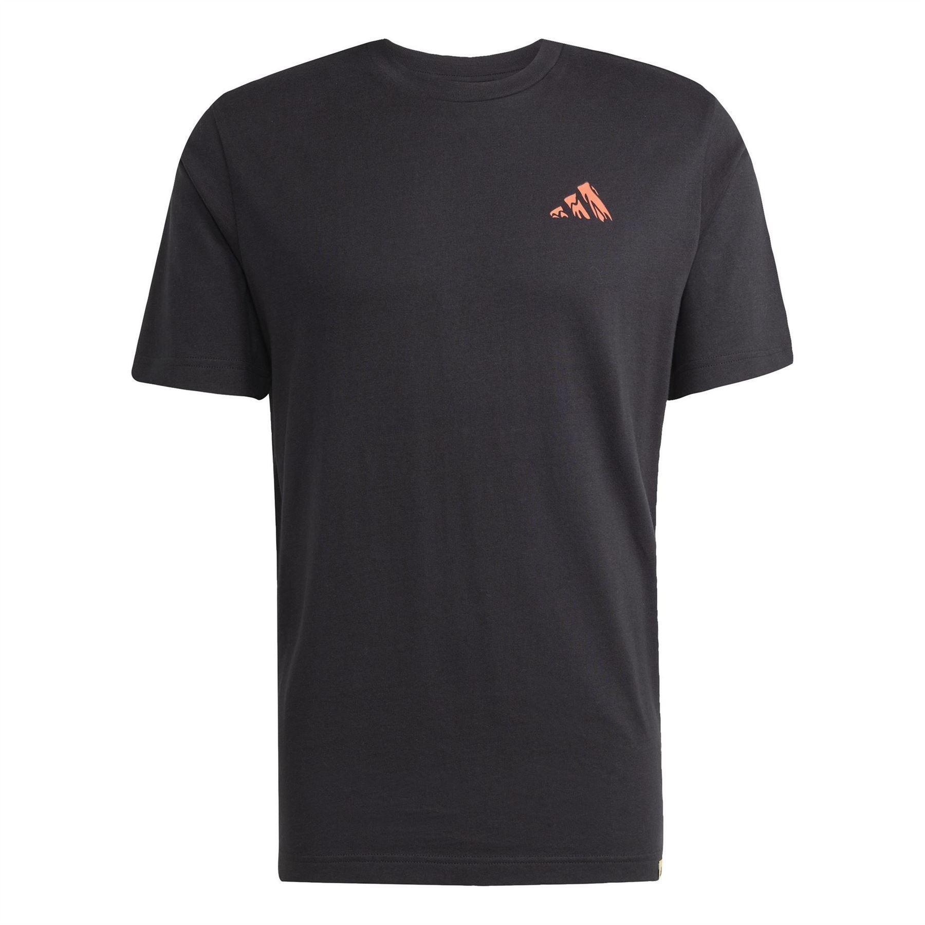 Adidas Mens Logo Cotton T-Shirt
