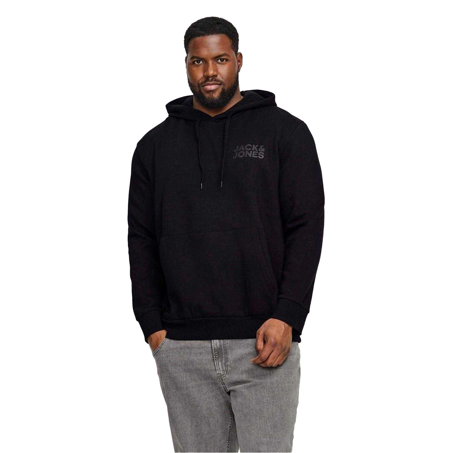 Jack And Jones Mens Logo Hoodie