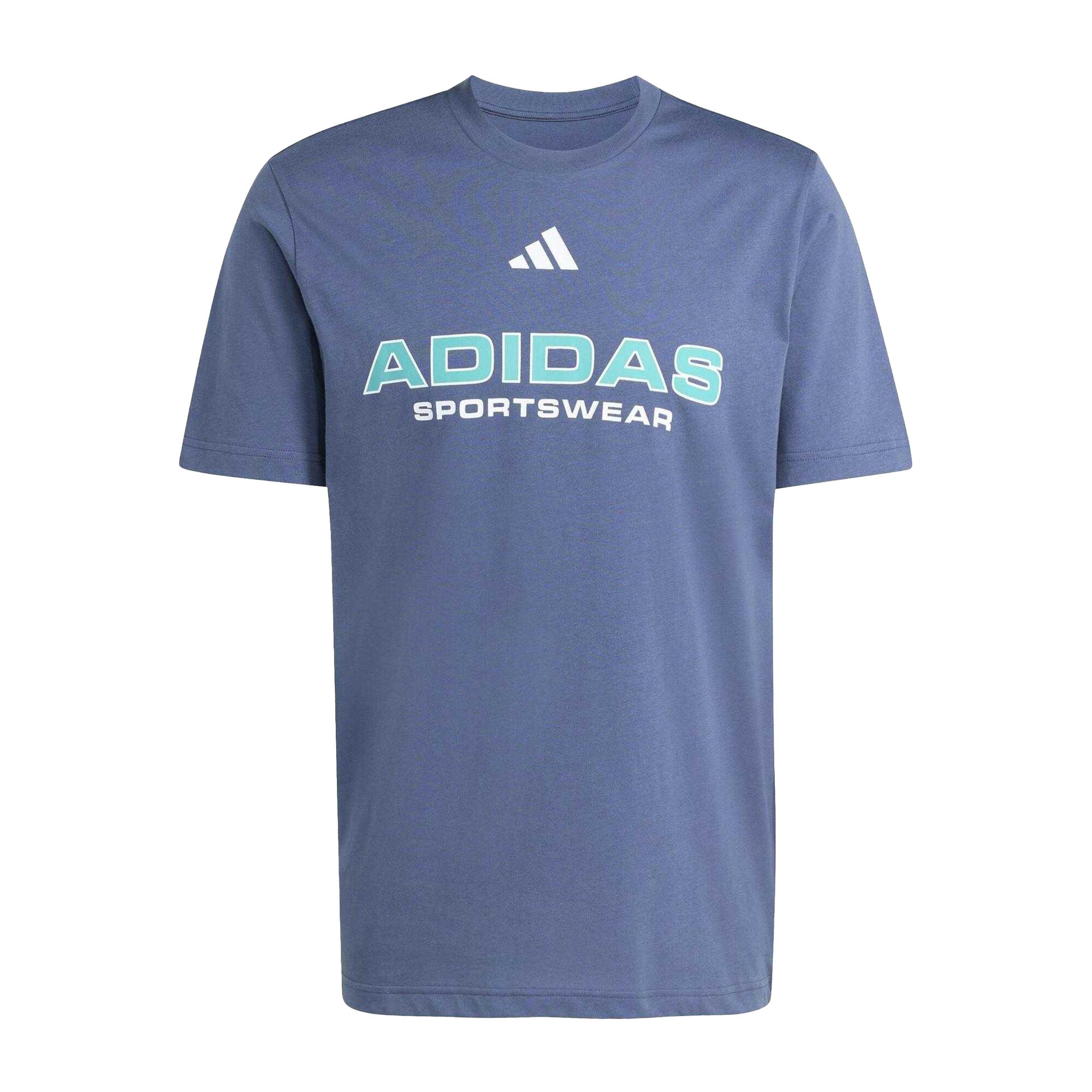 Adidas Mens Logo Cotton T-Shirt