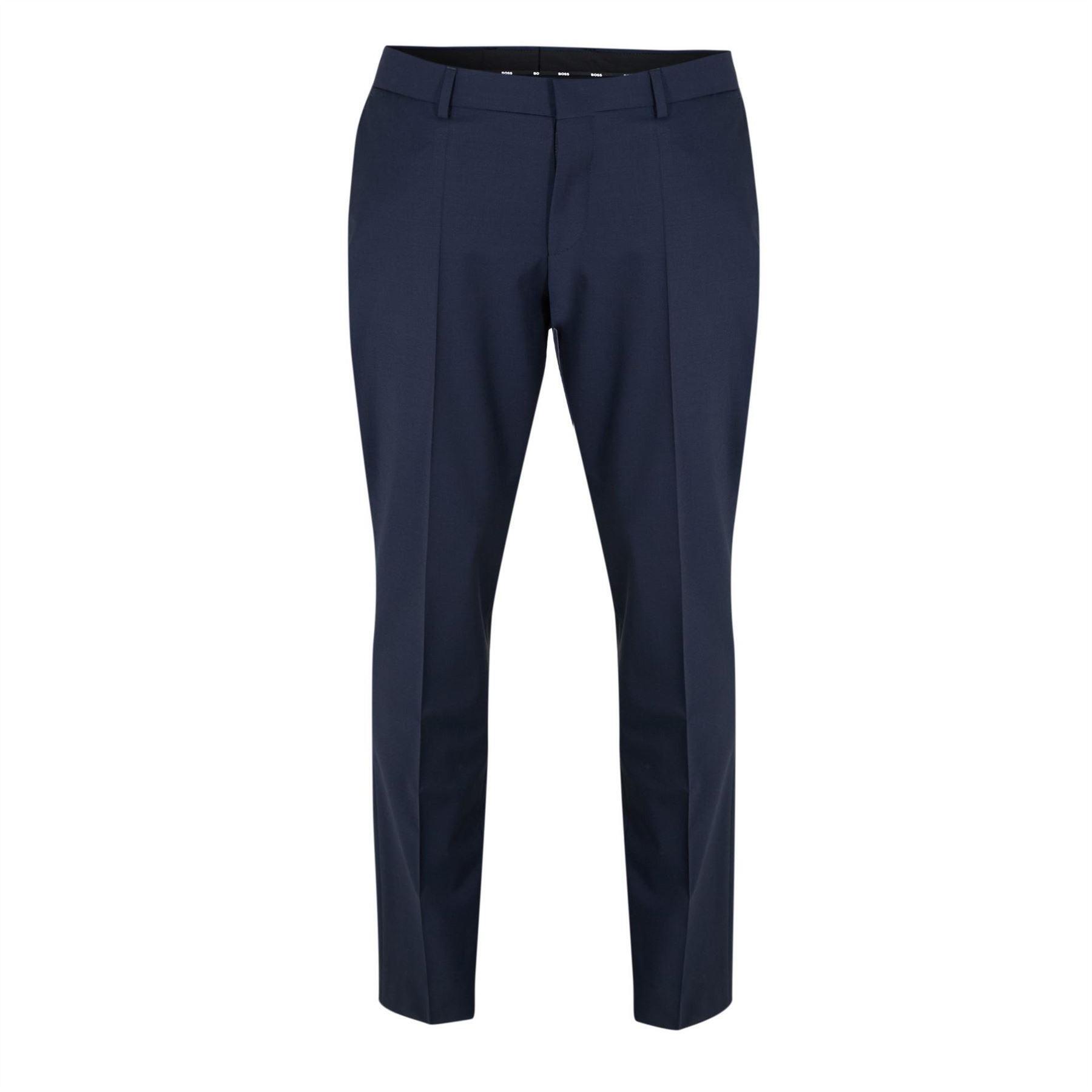 Boss Mens Leon Straight Leg Trousers