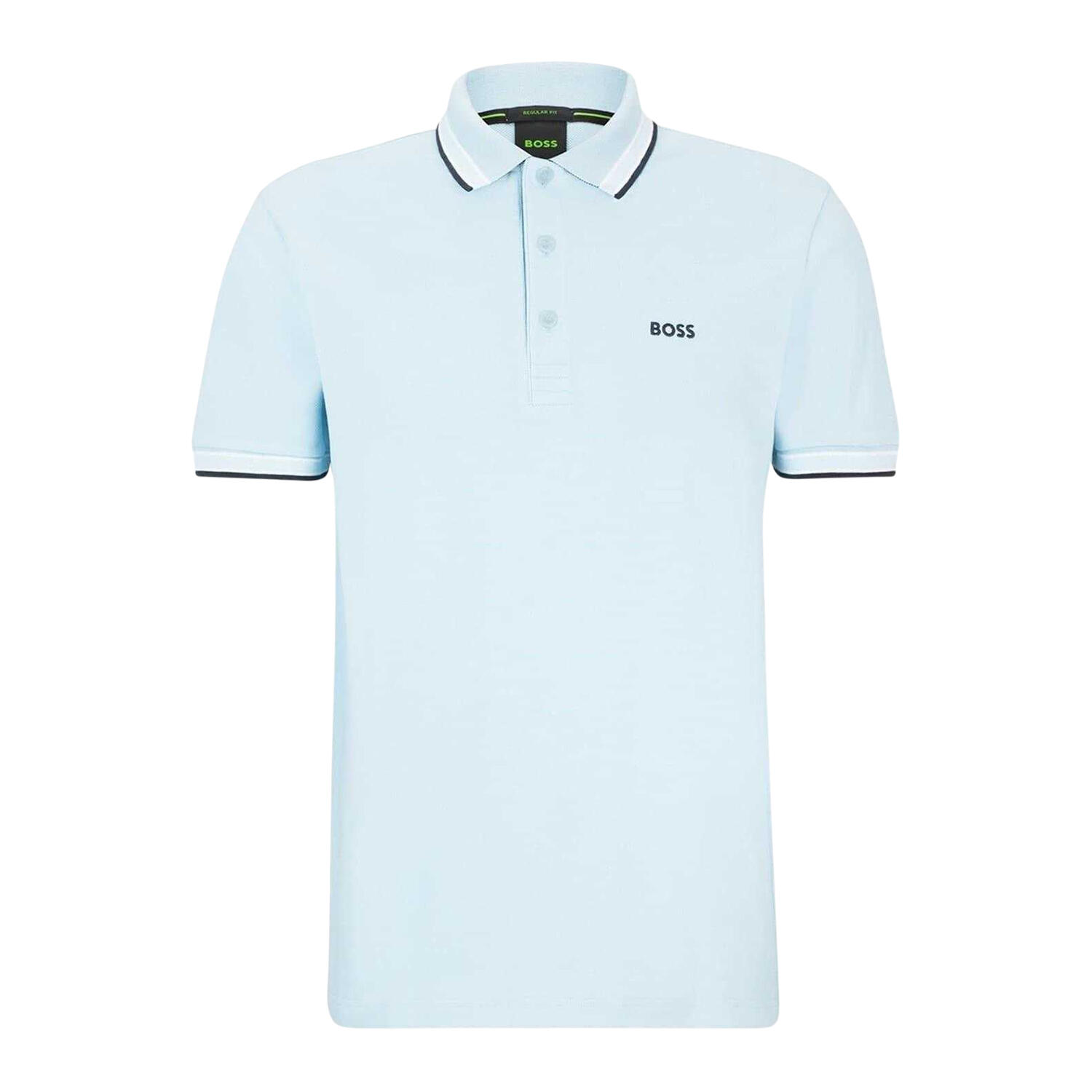 Boss Mens Paddy Contrast Tipped Polo Shirt