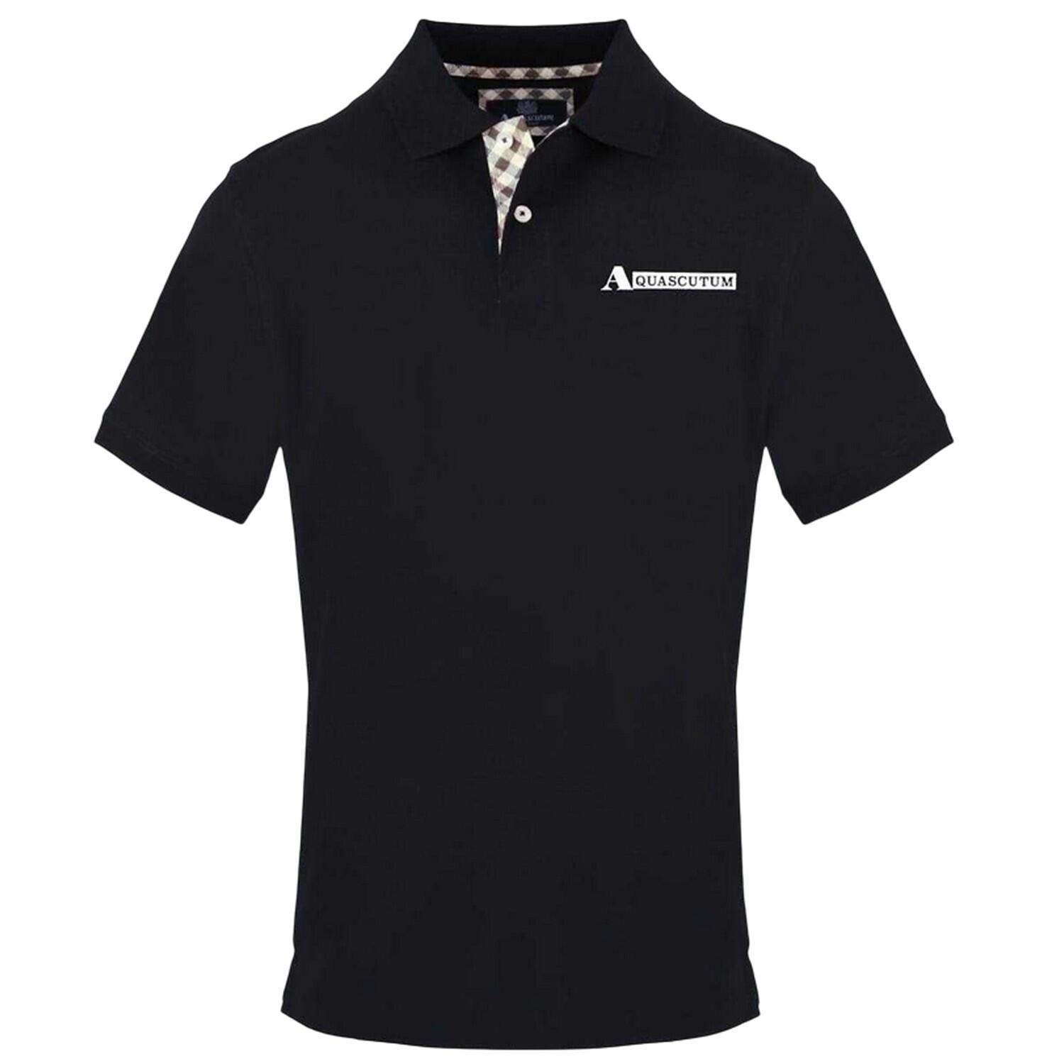 Aquascutum Mens Short-Sleeved Polo Shirt