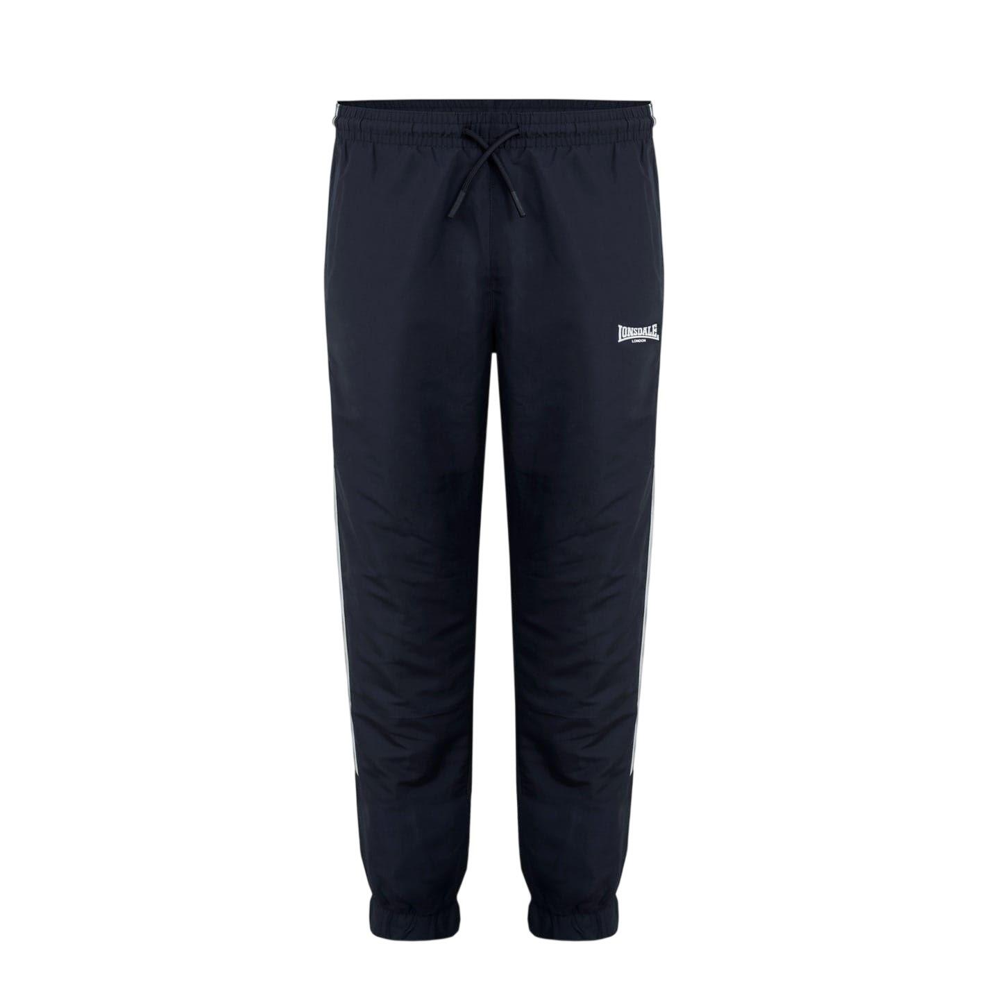 Lonsdale Mens Stripe Tracksuit Bottoms