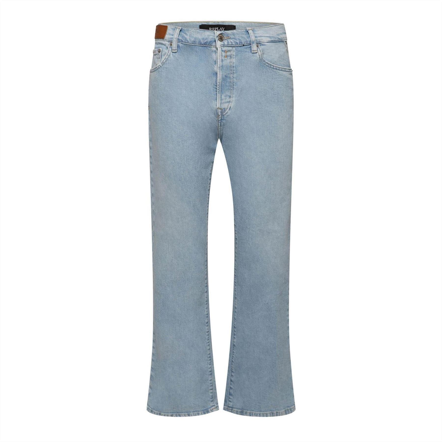 Replay Womens/Ladies Logo Flared Jeans