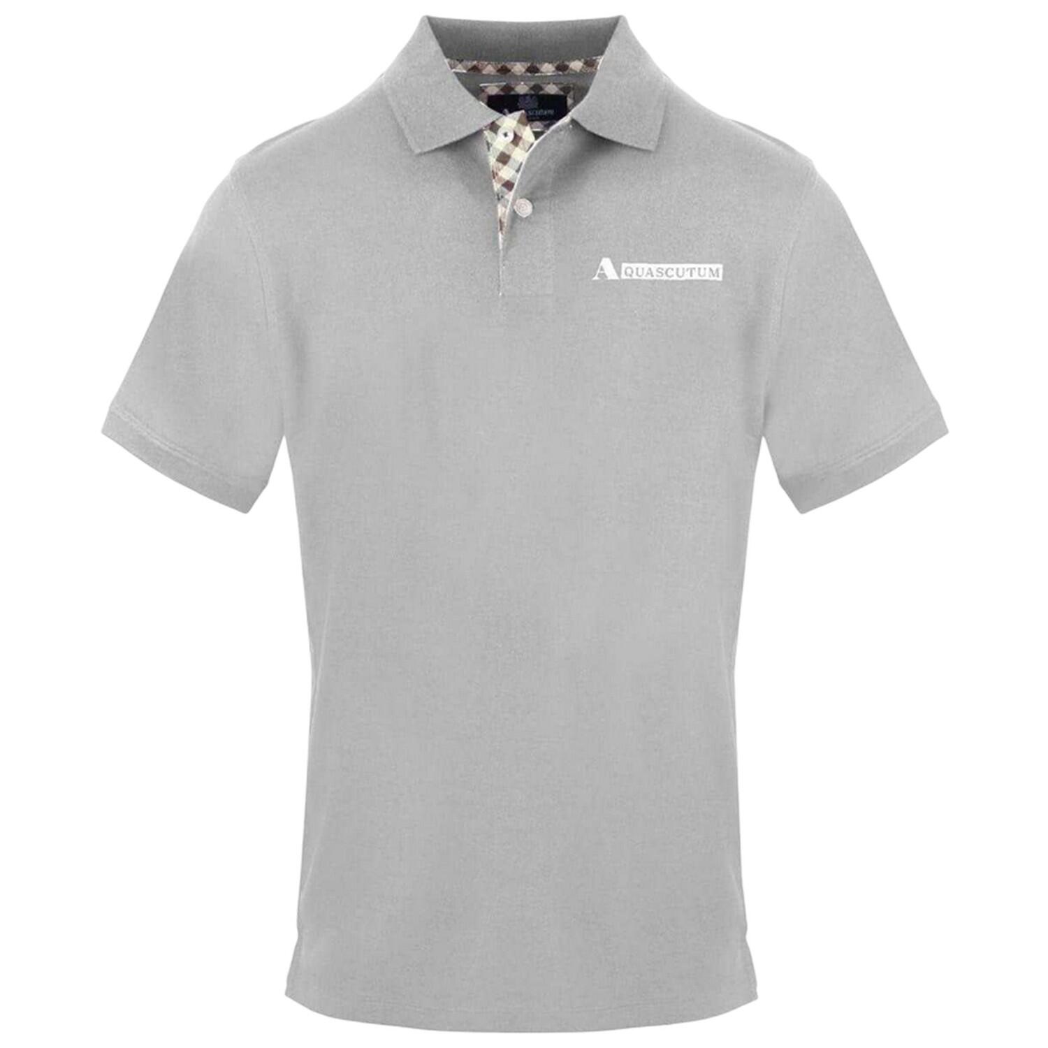Aquascutum Mens Short-Sleeved Polo Shirt