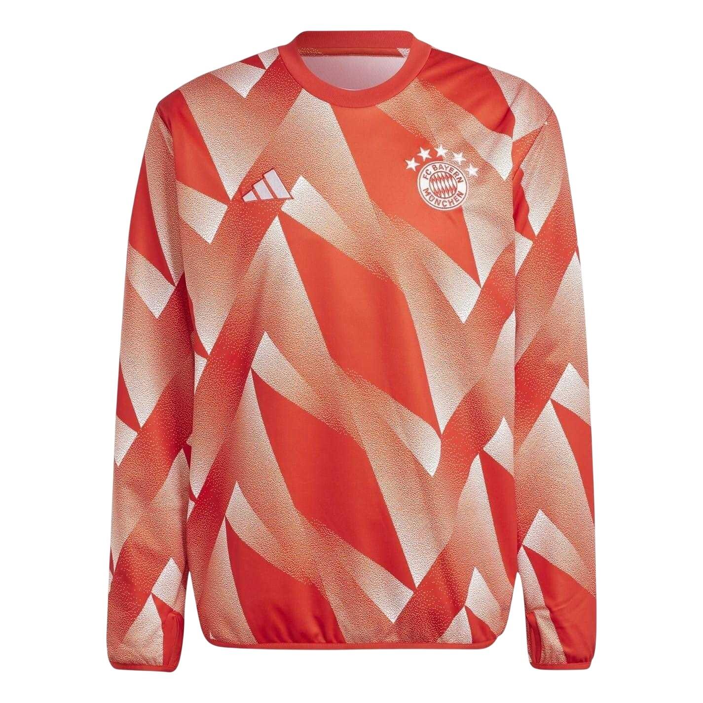 Adidas Mens 2023/24 Pre Match FC Bayern Munich Top