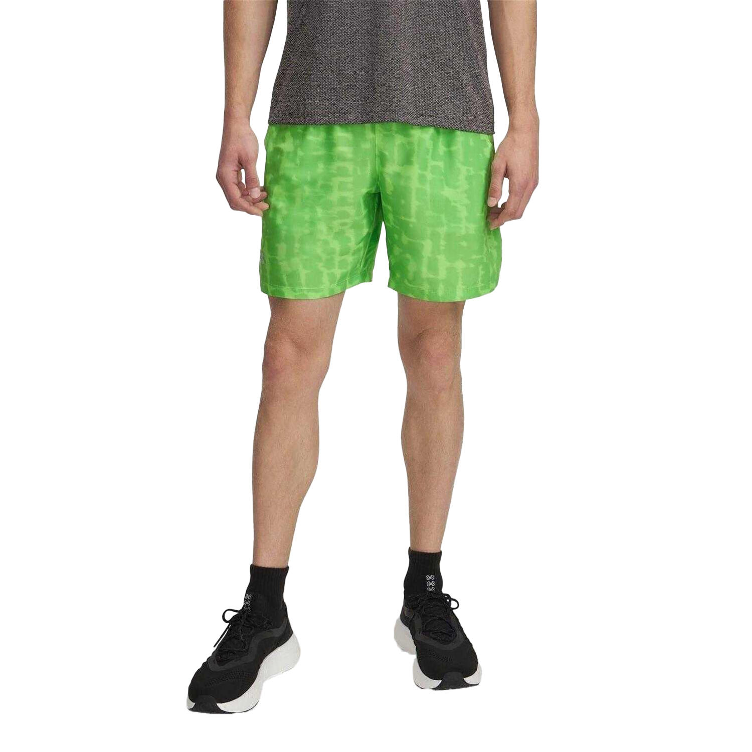 Under Armour Mens Performance Patterned Lightweight Athletic Running Shorts
