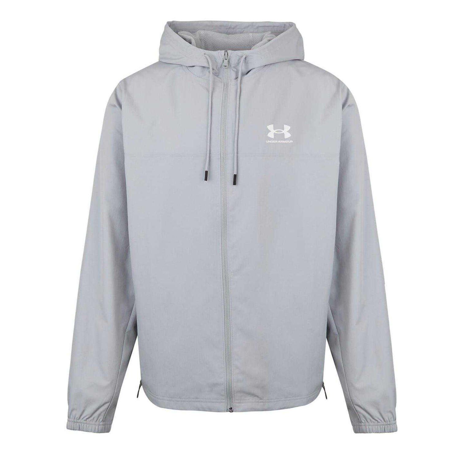 Under Armour Mens Sportstyle Water Resistant Long-Sleeved Windbreaker