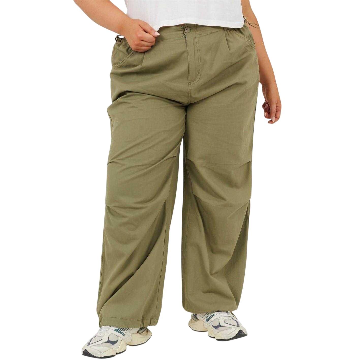 Brave Soul Womens/Ladies Plus Cargo Trousers