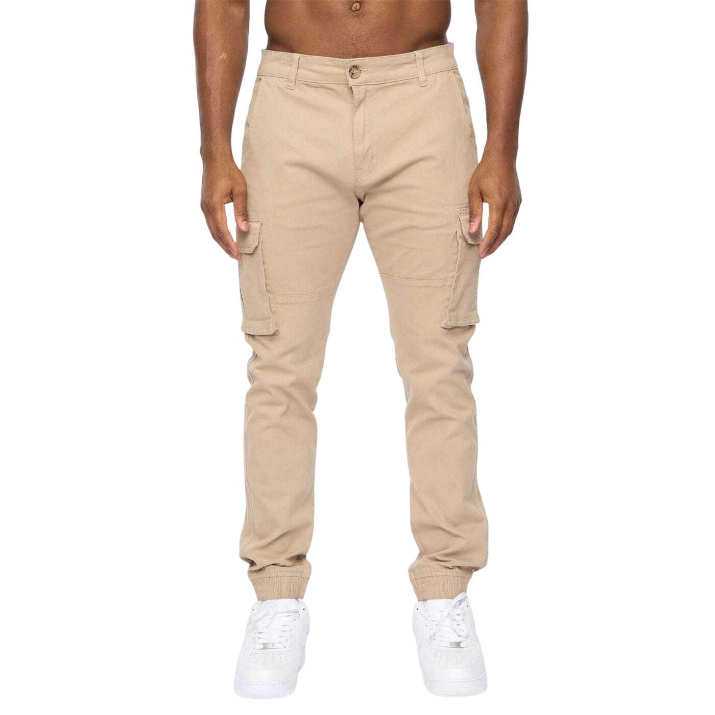 Crosshatch Mens Casual Cargo Trousers
