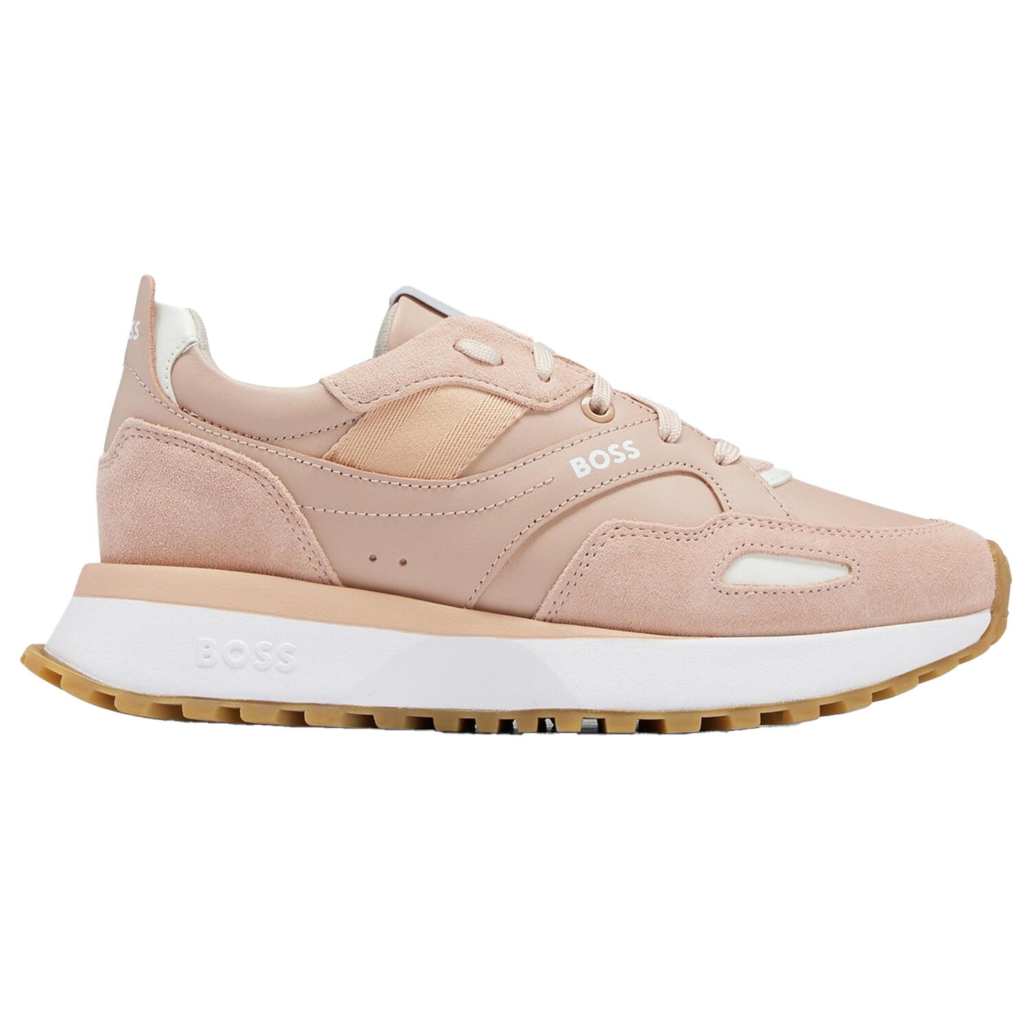 Boss Womens/Ladies Leather Trainers