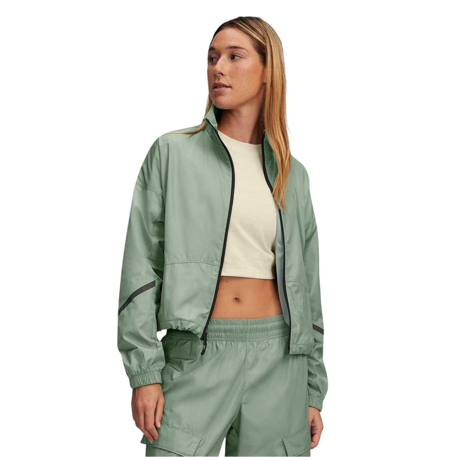 Under Armour Womens/Ladies Woven Performance Drop Shoulder Windbreaker
