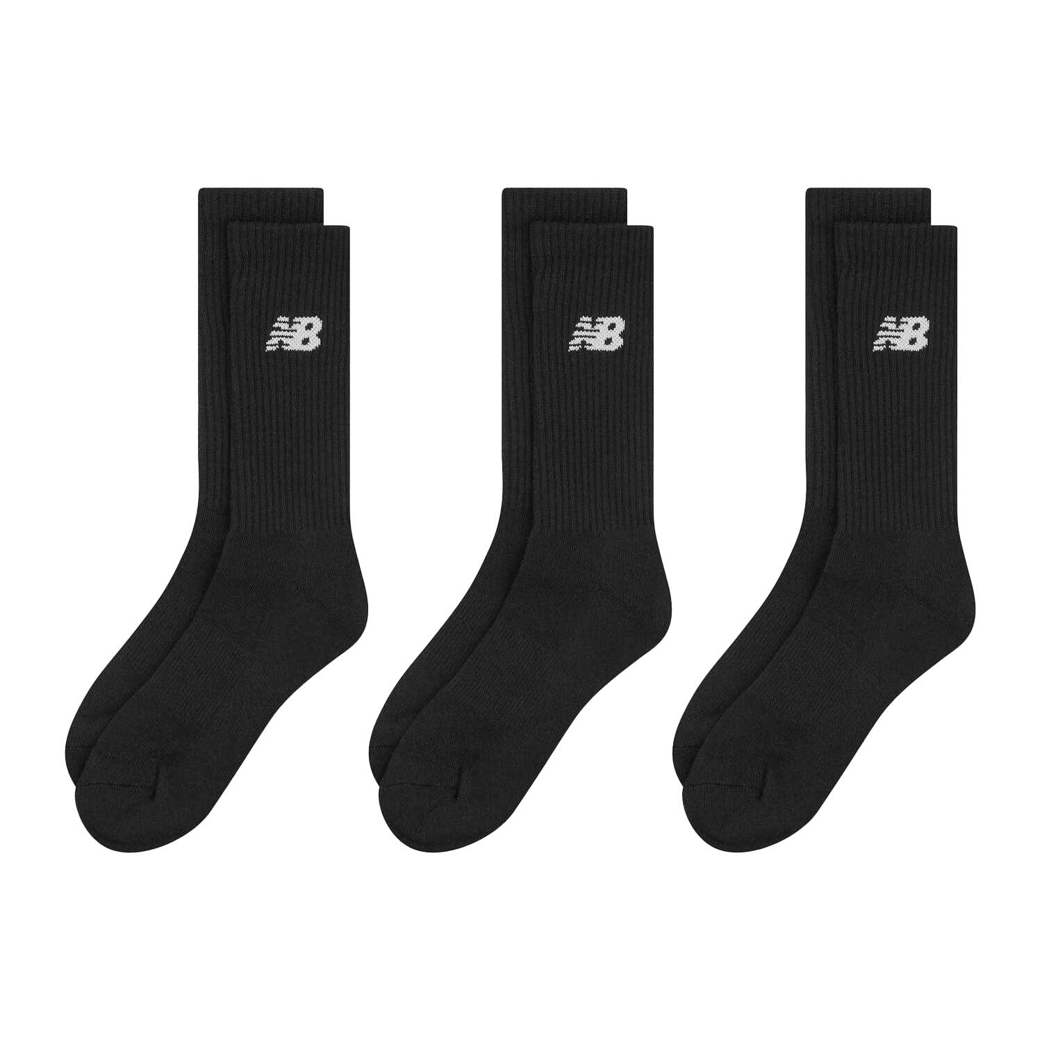 New Balance Unisex Adult Crew Socks (Pack of 3)