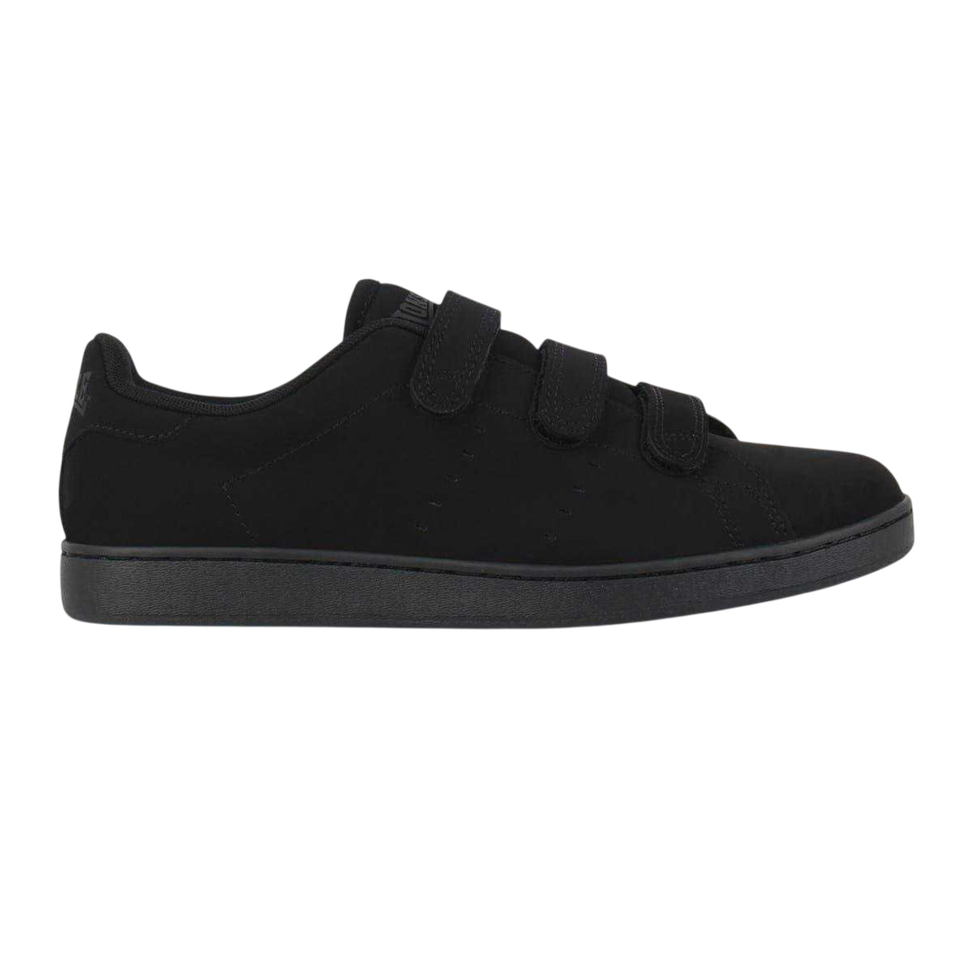 Lonsdale Mens Leyton Triple Strap Flat Trainers
