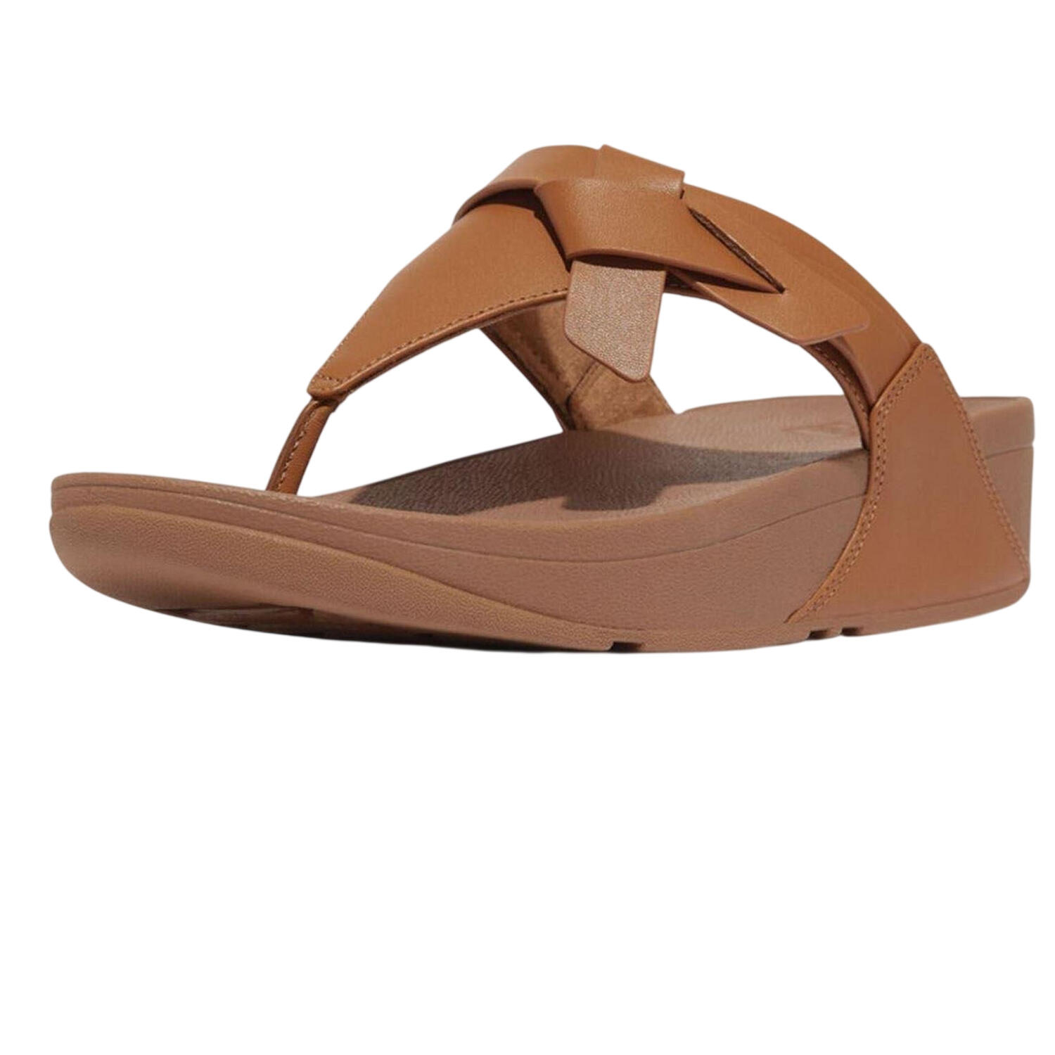 Fit Flop Womens/Ladies Leather Toe Post Knotted Sandals