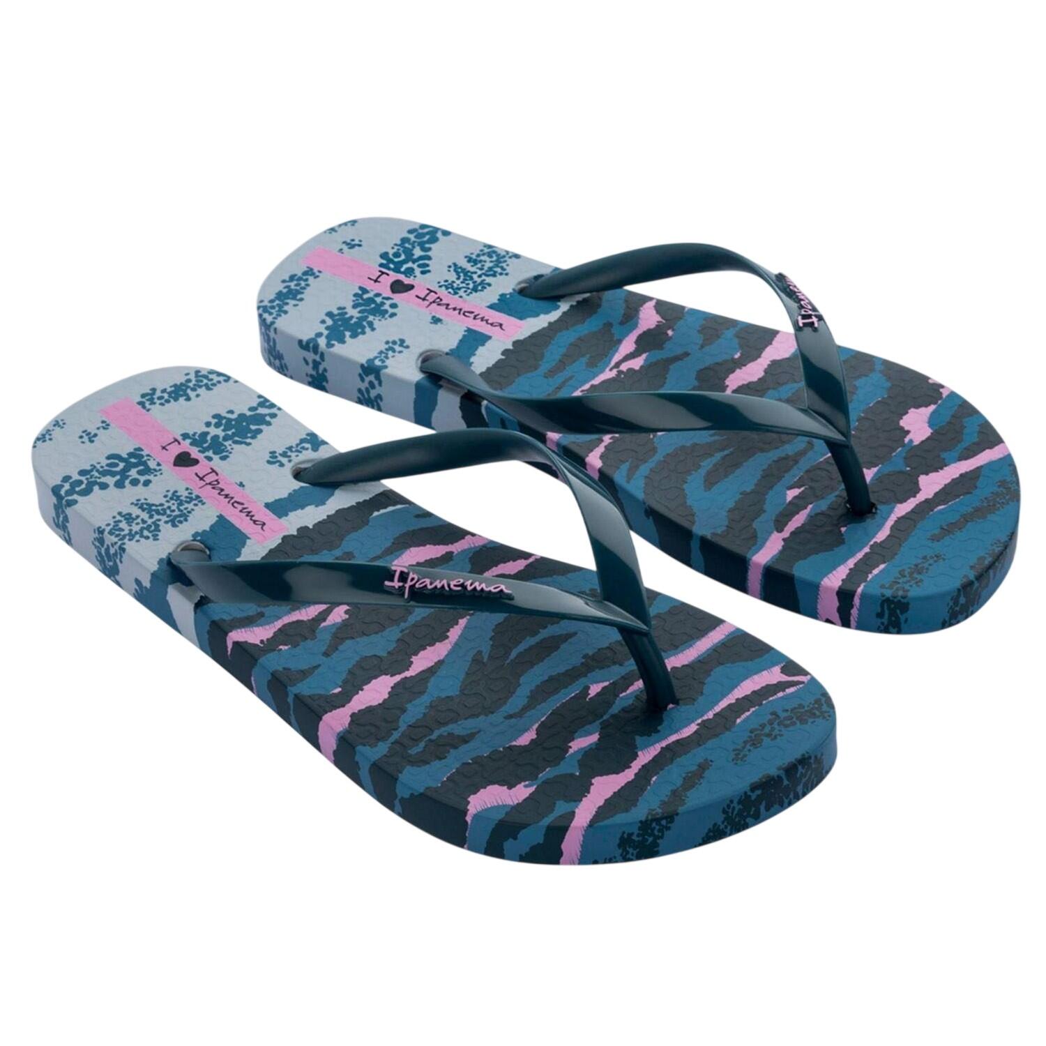 Ipanema Womens/Ladies Zebra Flat Flip Flops