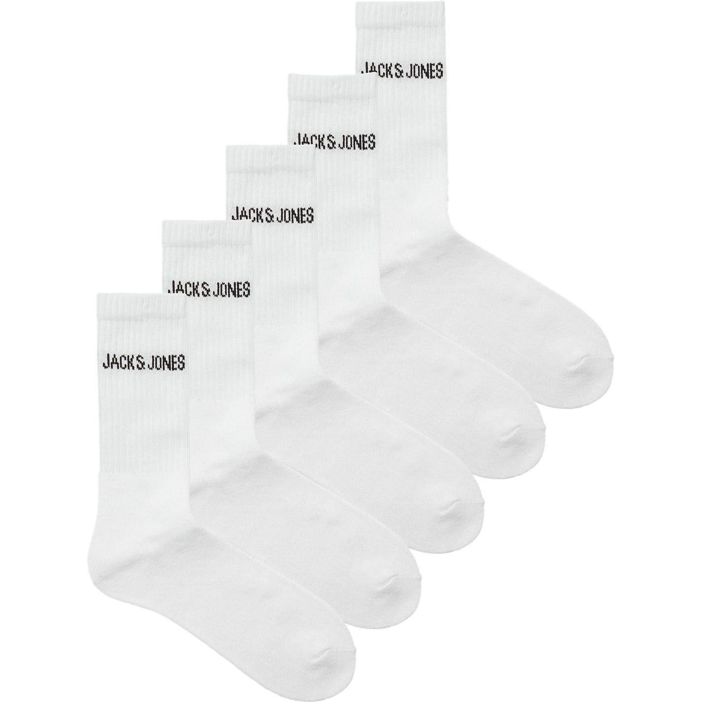 Jack And Jones Mens Regen Crew Socks (Pack of 5)