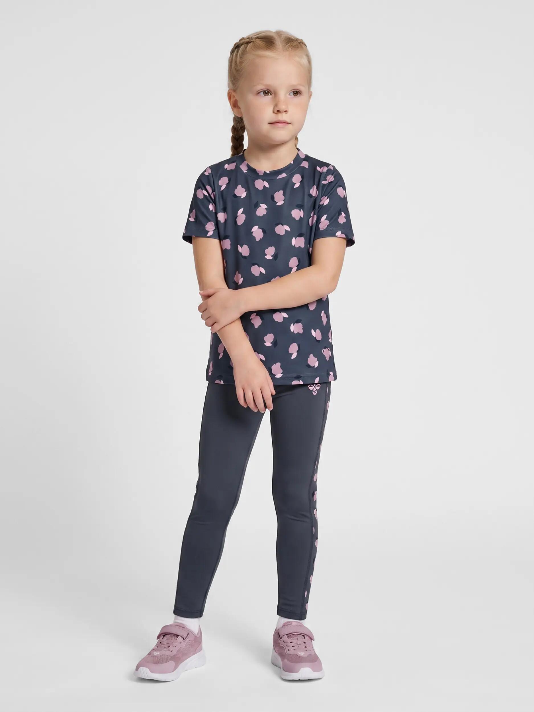 Leggings da bambina Hummel Aop 3/11