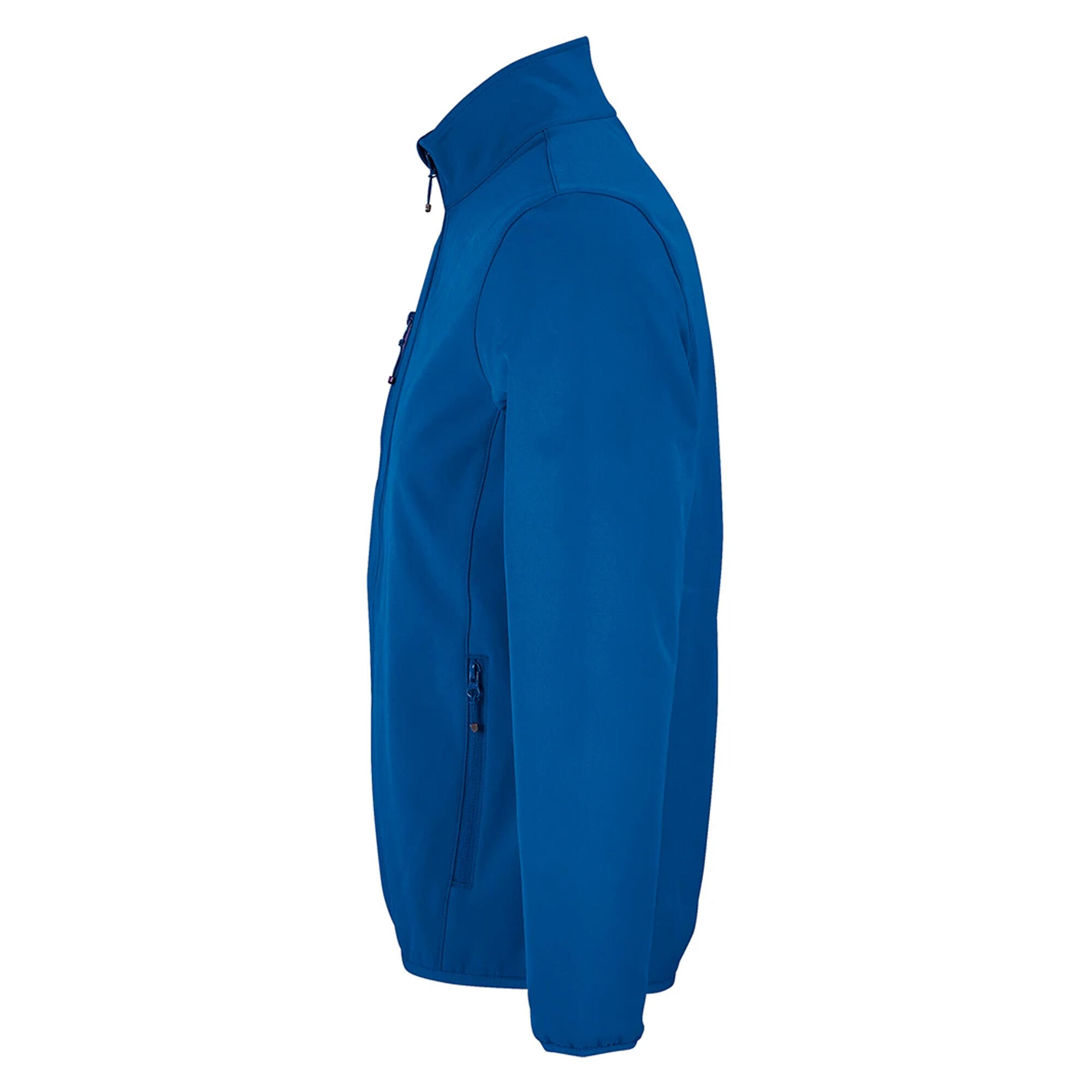Giacca Soft Shell Uomo SOLS Falcon Blu Reale 3/4