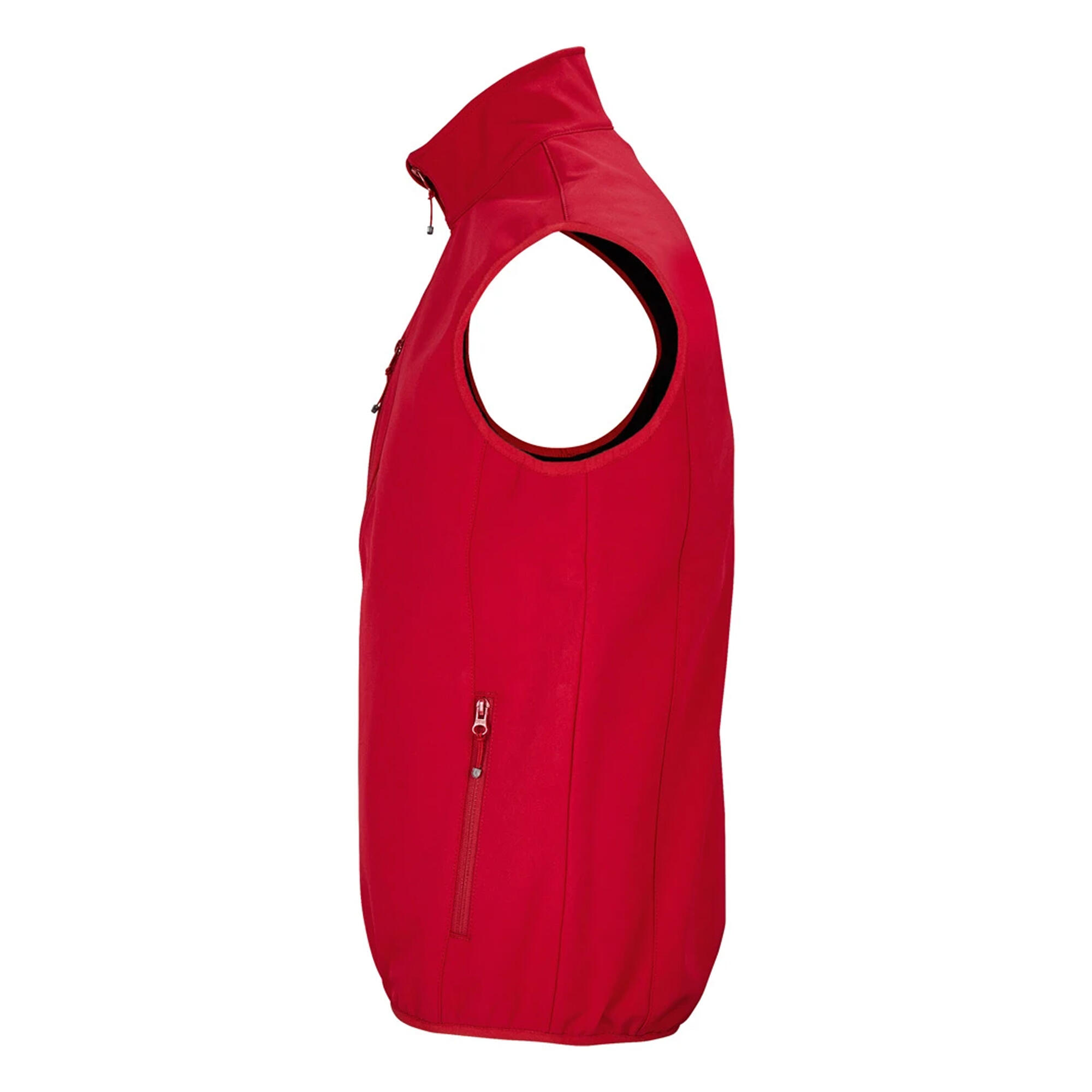 Veste Sans Manches FALCON Homme (Rouge) 3/4