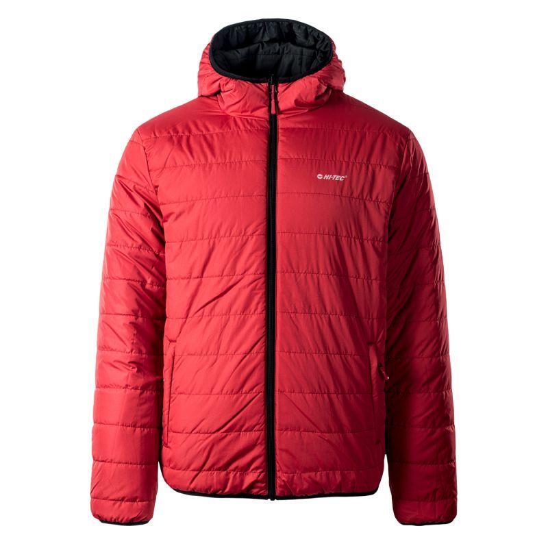 Heren Halden Jas (Zwart, Rood) 4/5