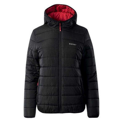 Dames halen jas (zwart, rood)
