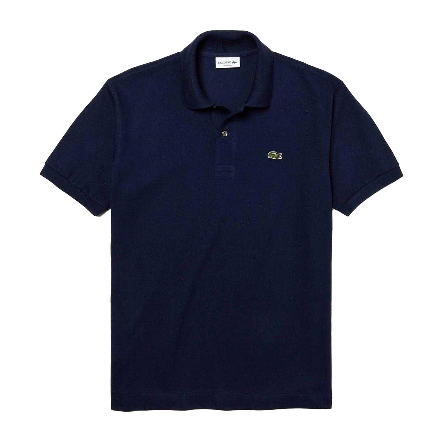 Klassiek poloshirt met korte mouwen voor heren (Marine) 2/7