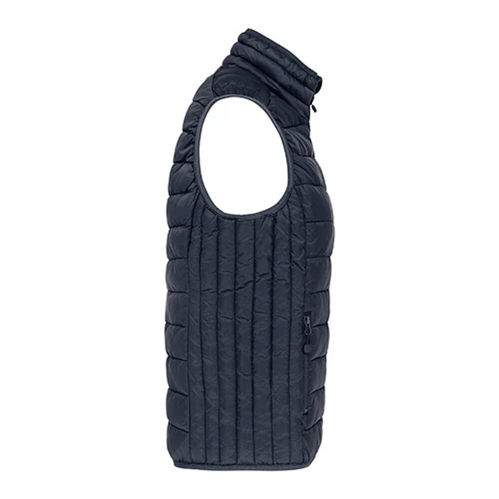Womens/Ladies Lightweight Down Bodywarmer (Navy) 3/3
