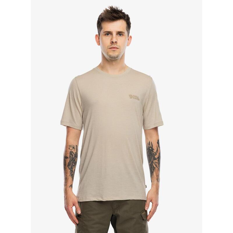 Tricou pentru sport, cu maneci scurte Abisko Wool Logo SS M barbati
