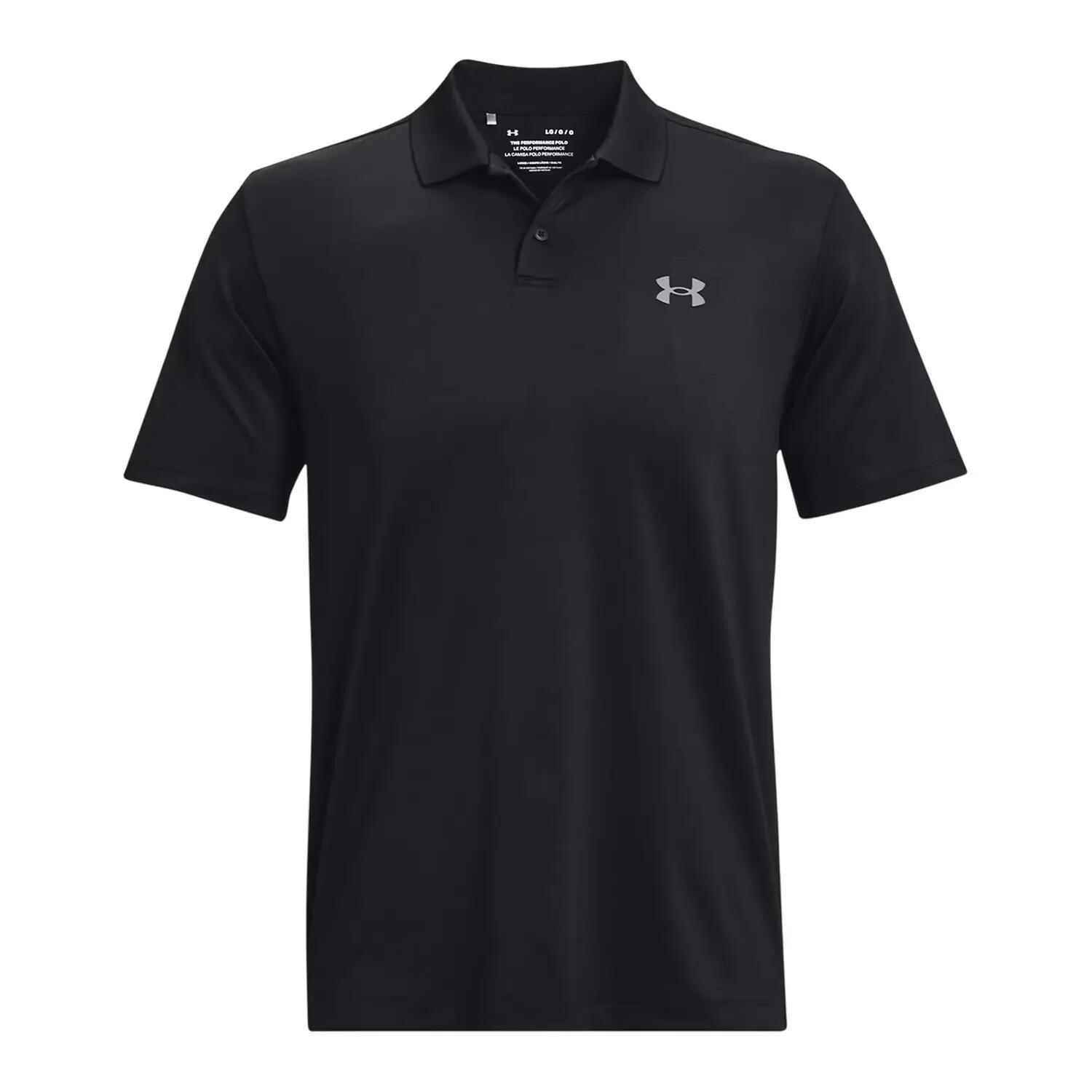 Polo PERFORMANCE Homme (Noir) 2/3