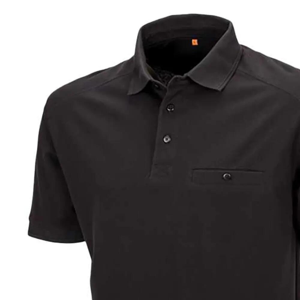 WorkGuard Apex Polo A Maniche Corte Uomo Result Nero 2/3