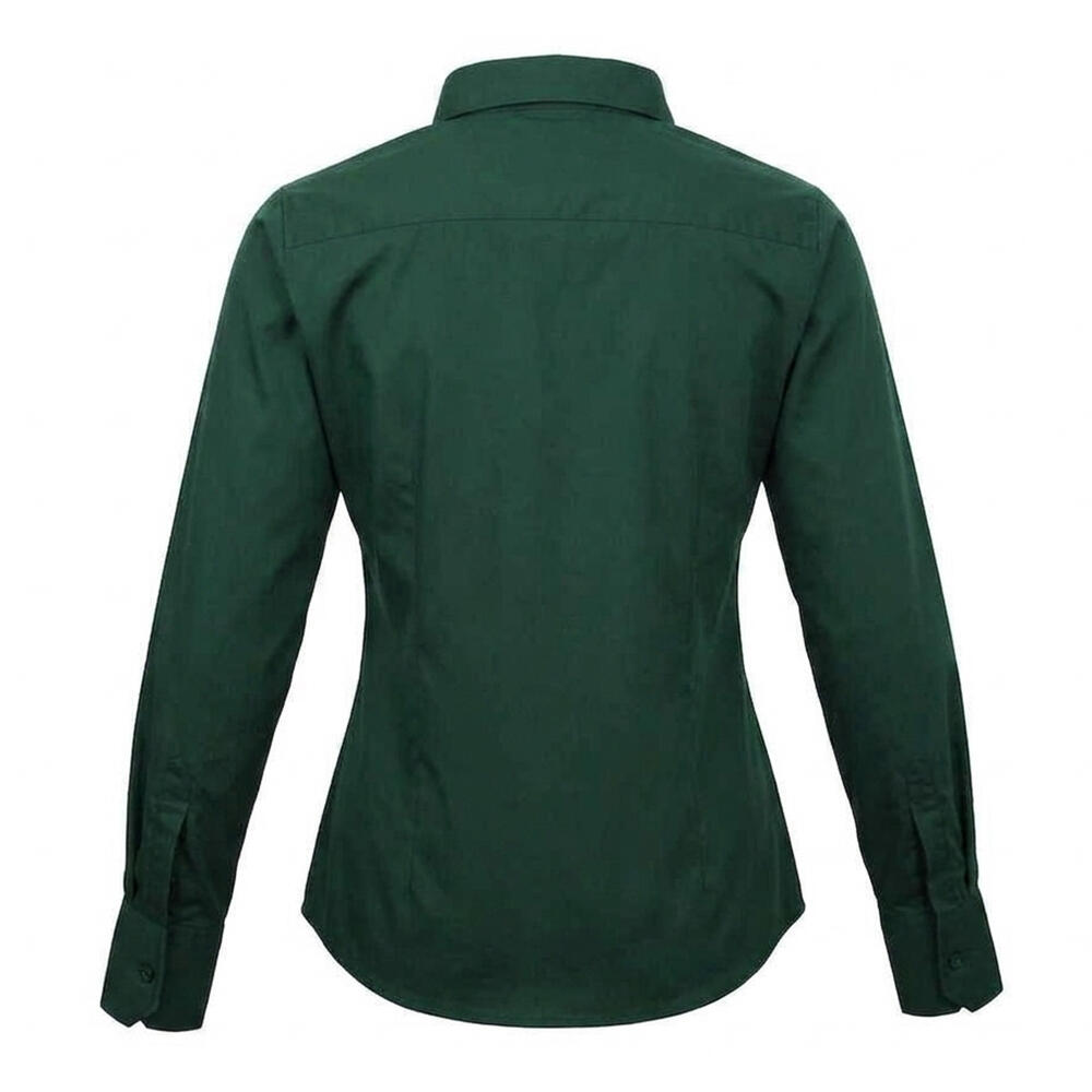Camicetta Manica Lunga Donna Premier Verde Bottiglia 2/3