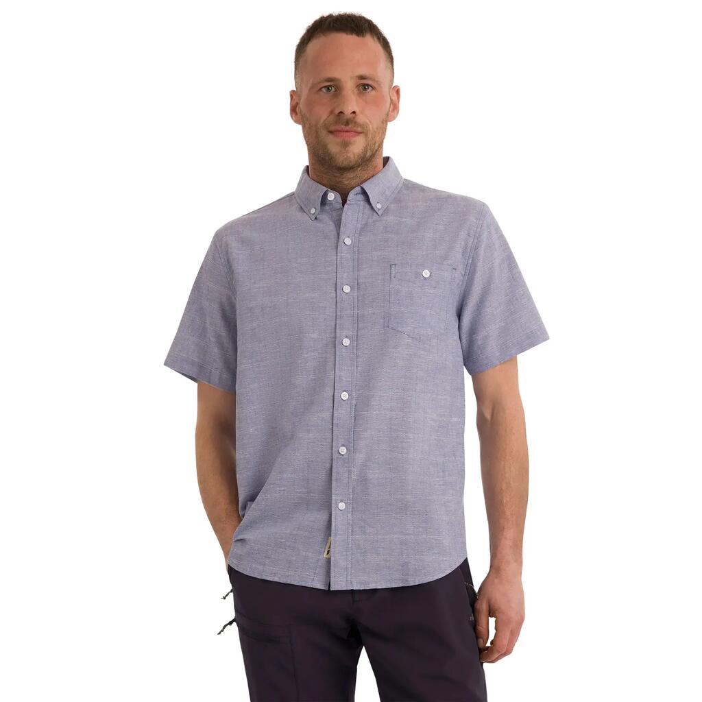 Mens Lenard ShortSleeved Shirt (Blue Haze)