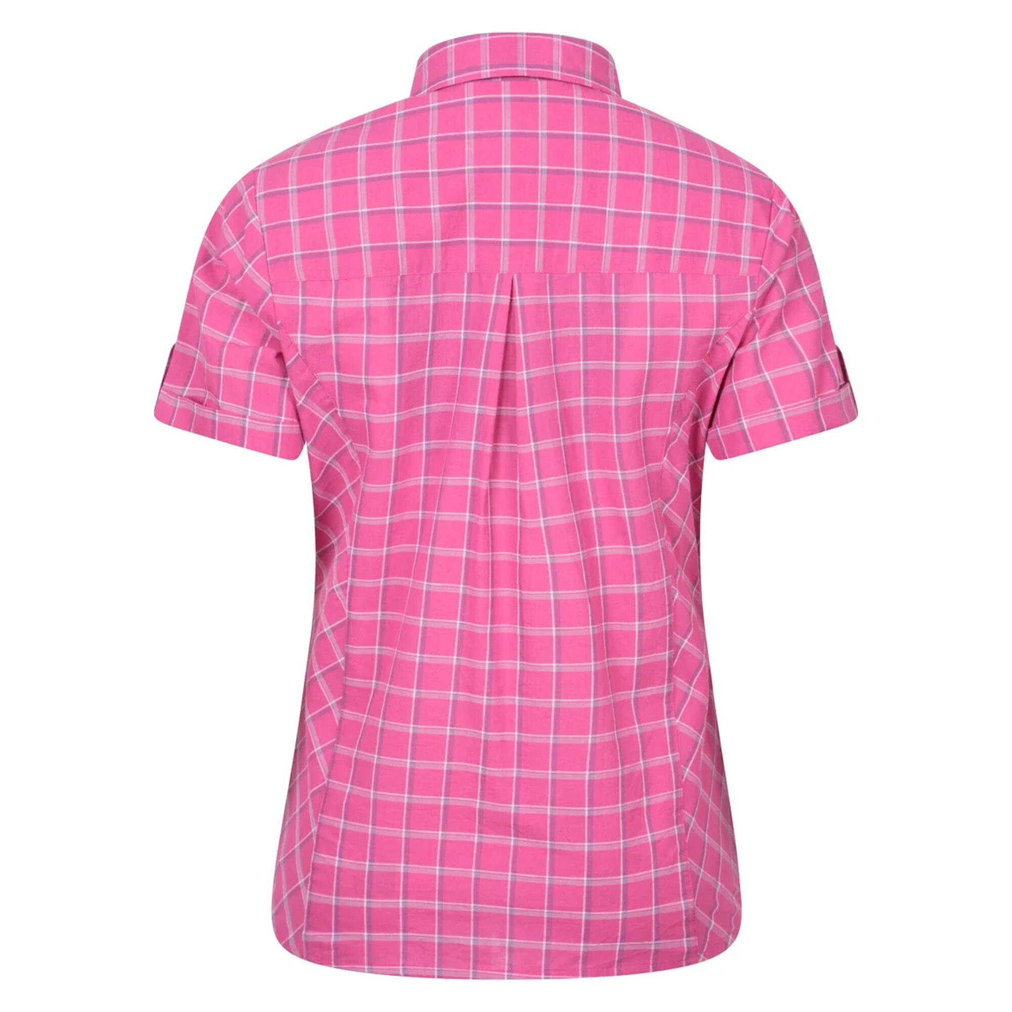 Camicia Vacanza Donna Mountain Warehouse Rosa Acceso 2/4