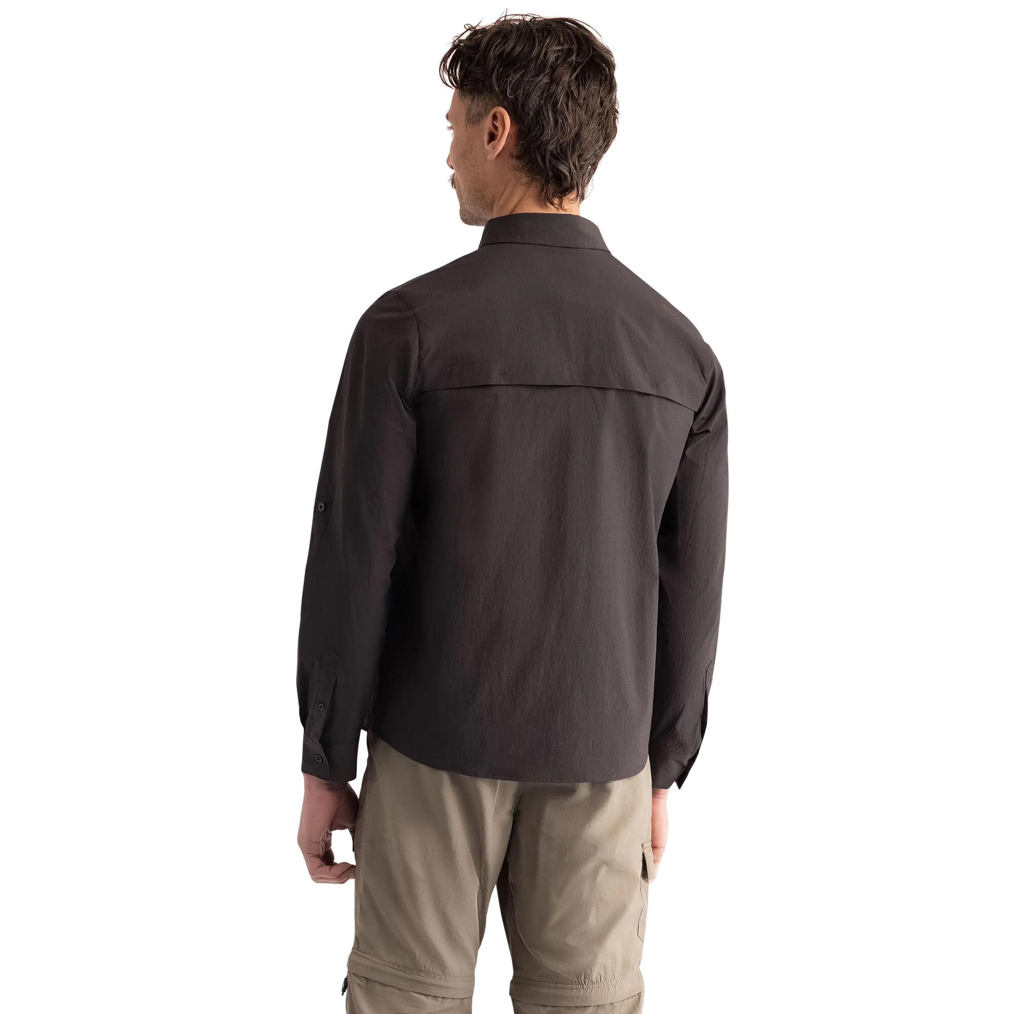 Mens Santiago DLX Shirt (Dark Grey) 4/5