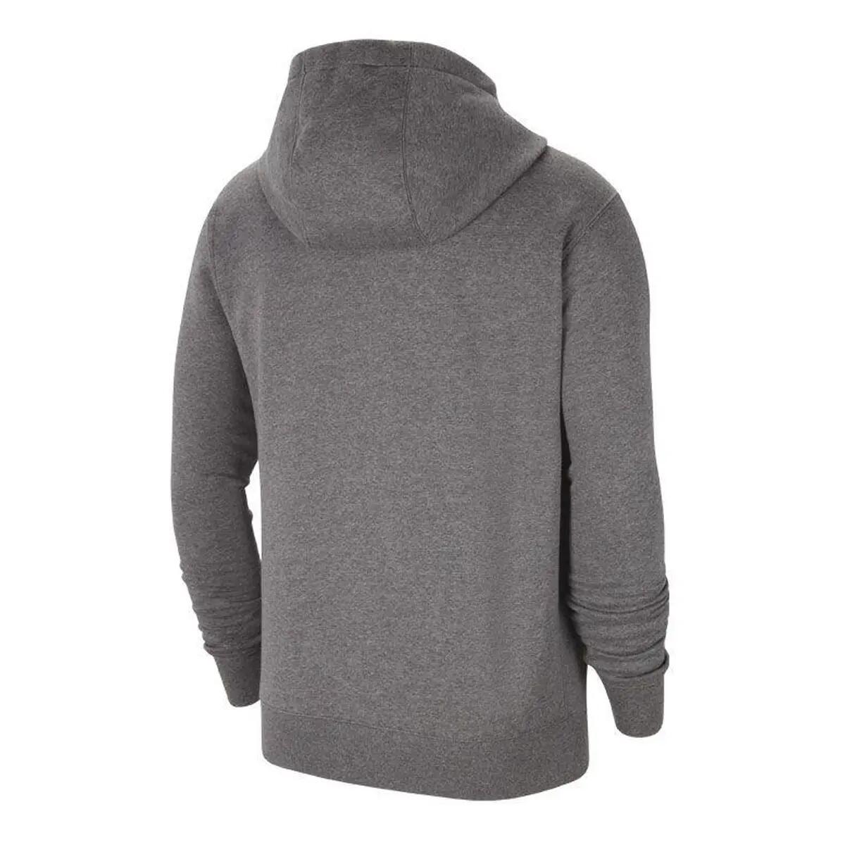Felpa Con Cappuccio E Zip Intera Uomo Nike Park 20 Grigio Argento 2/3