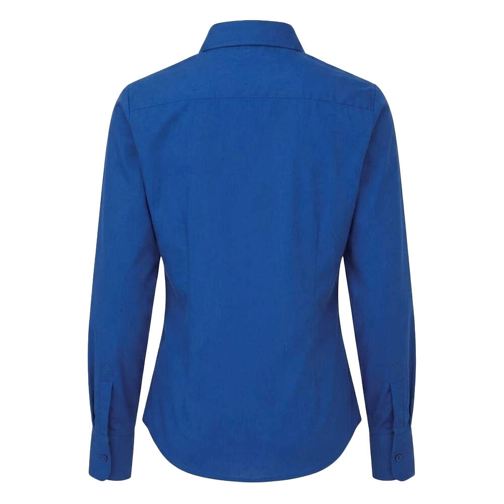 Camicia Manica Lunga Donna Premier Blu Reale 2/4