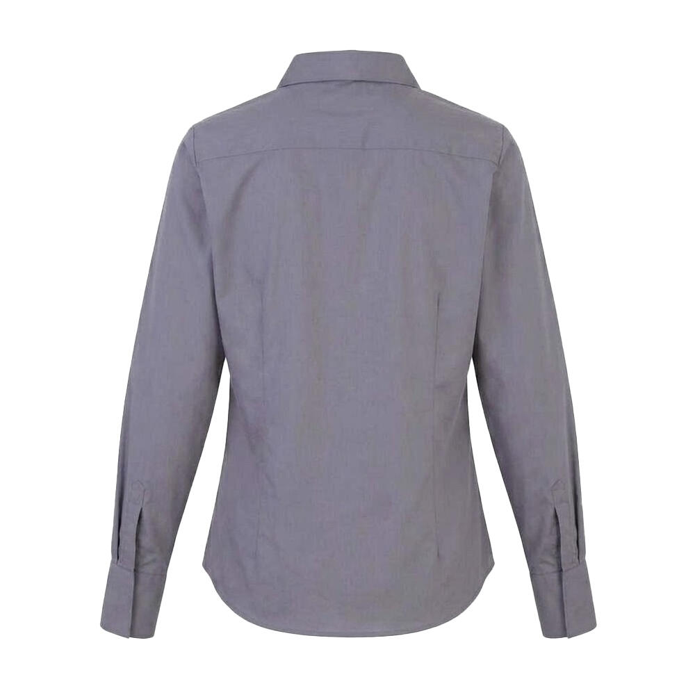 Camicia Manica Lunga Donna Premier Acciaio 2/4
