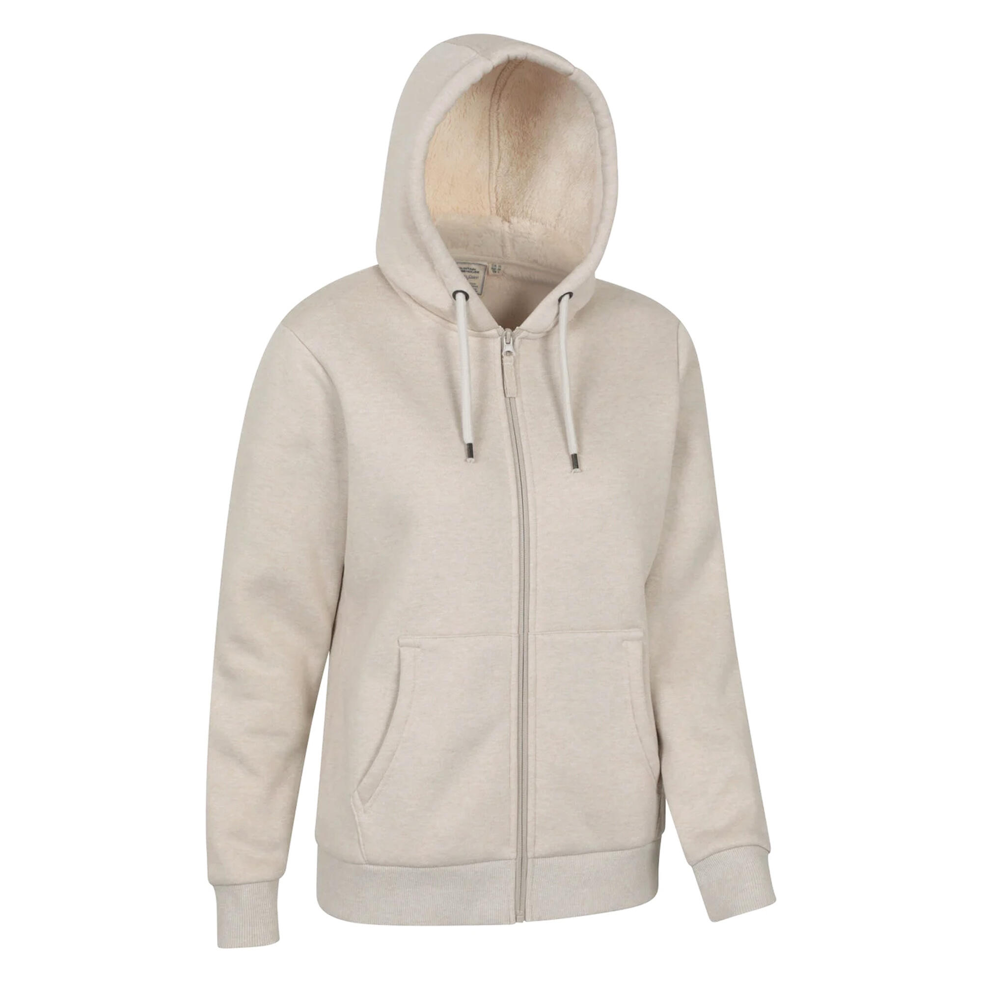 Felpa Con Cappuccio E Zip Intera Foderata In Sherpa Donna Mountain Warehouse 4/4