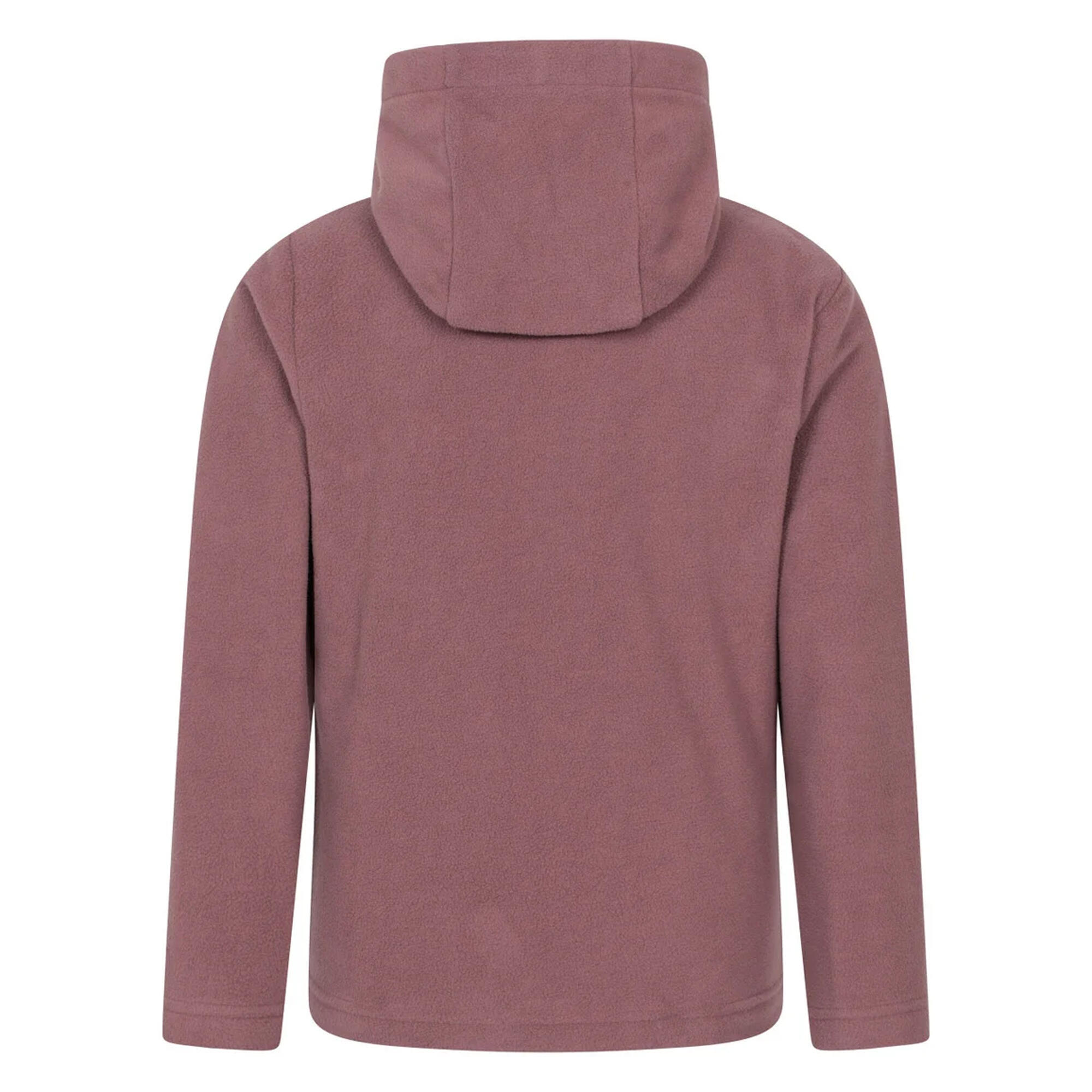 Felpa Con Cappuccio E Zip Intera Bambini Mountain Warehouse Camber Viola 2/4