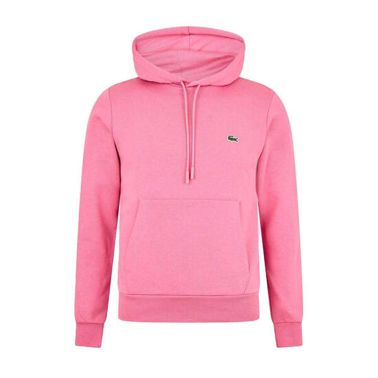 Felpa Con Cappuccio Casual Uomo Lacoste Rosa