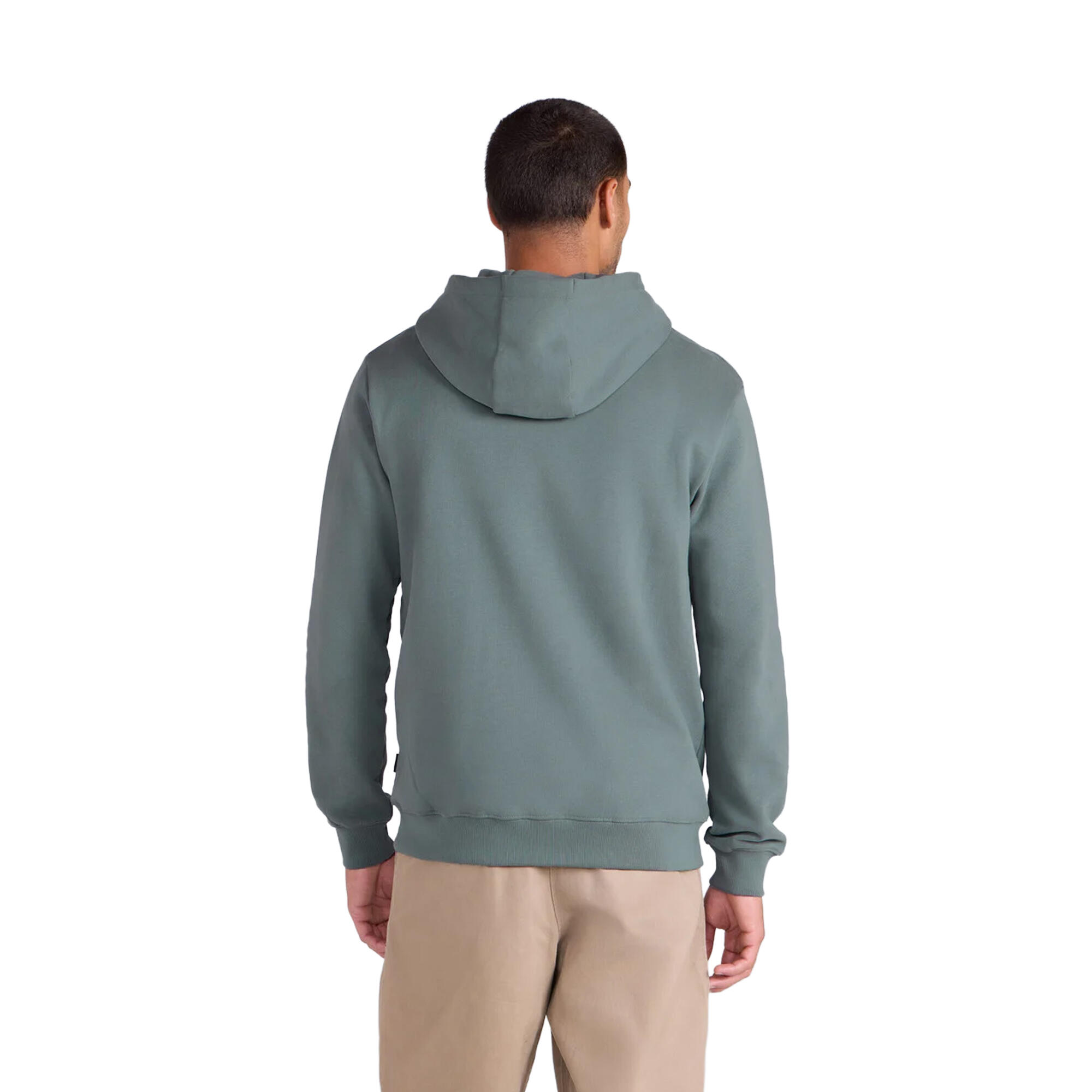 Felpa Con Cappuccio Uomo Mountain Warehouse River Verde 4/4