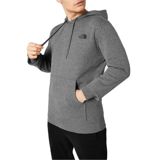 Sweat À Capuche Motif/style Dôme Homme (Gris)