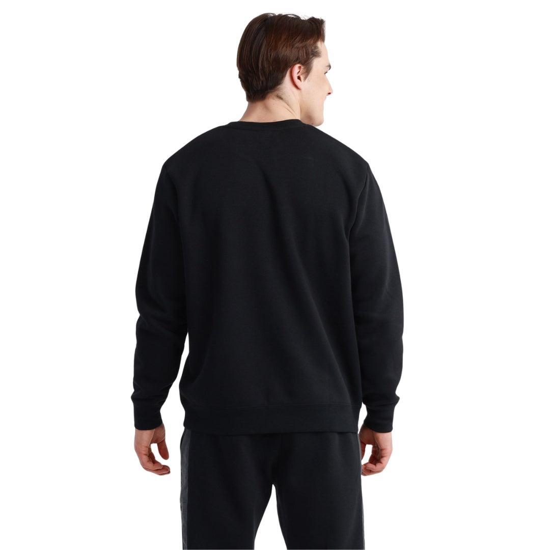 Felpa Swoosh Girocollo Uomo Nike Nero 4/7